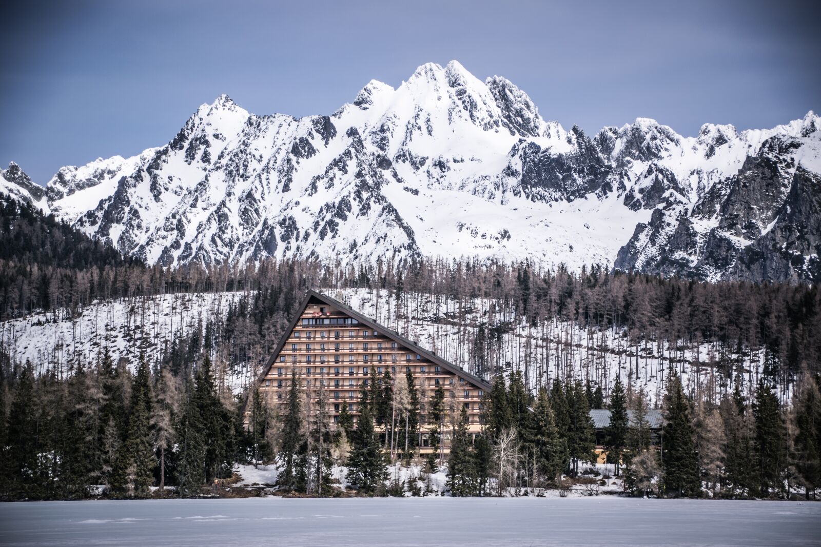 Nikon D5300 sample photo. Mountains, winter, landscape photography