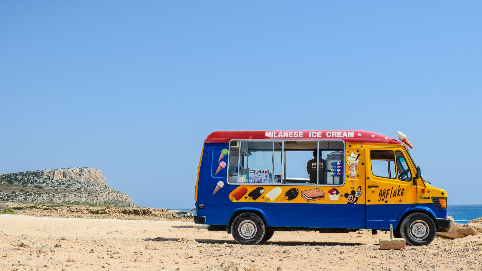Nikon D3300 sample photo. Ice cream van, car photography