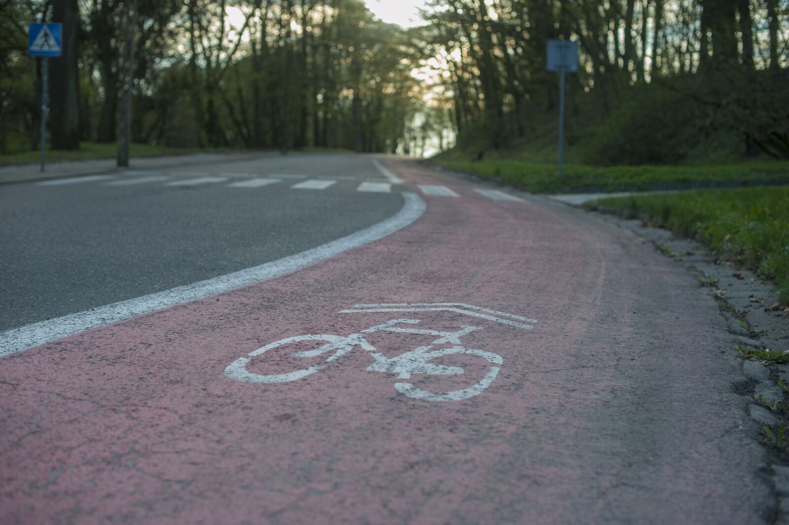 Nikon D700 sample photo. Bicycle, path, bike photography