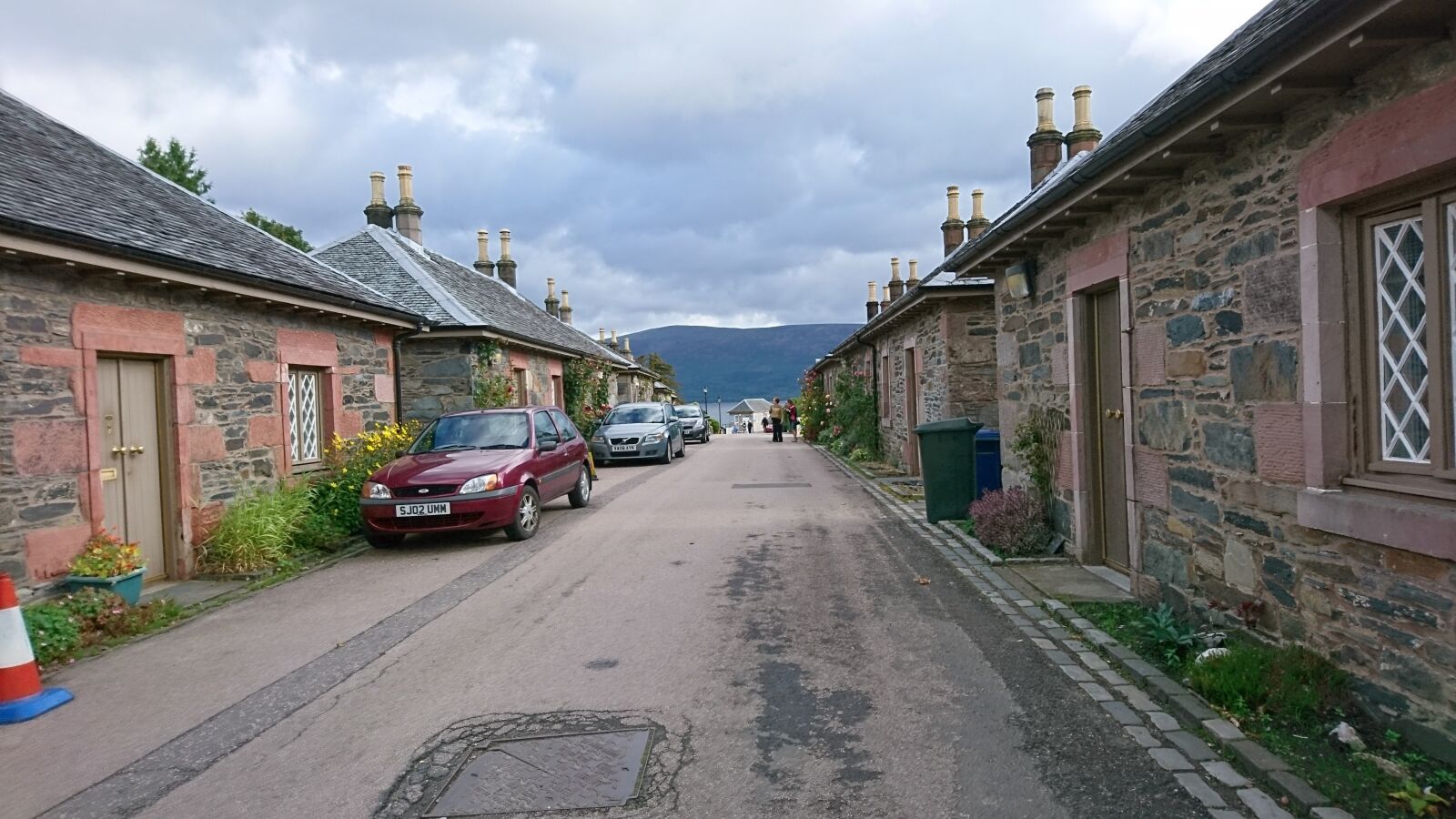 Sony Xperia X sample photo. Luss, scotland, main street photography