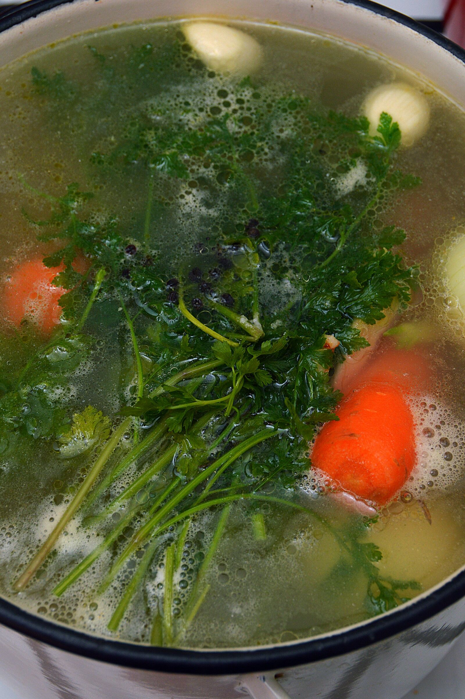 Nikon D3200 sample photo. Soup, food, serving photography