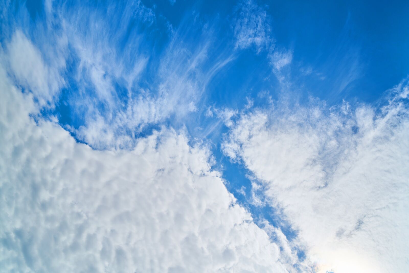 Sony a7R II sample photo. Cloud, blue, white photography