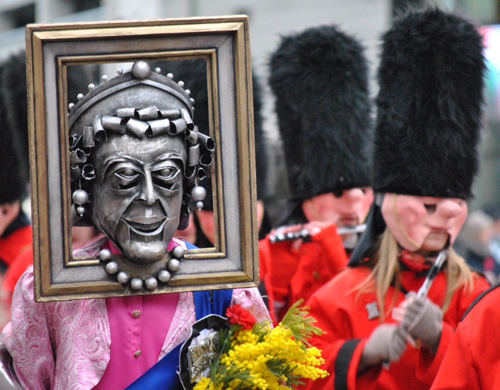 Nikon D3000 sample photo. Basler fasnacht, carnival, move photography