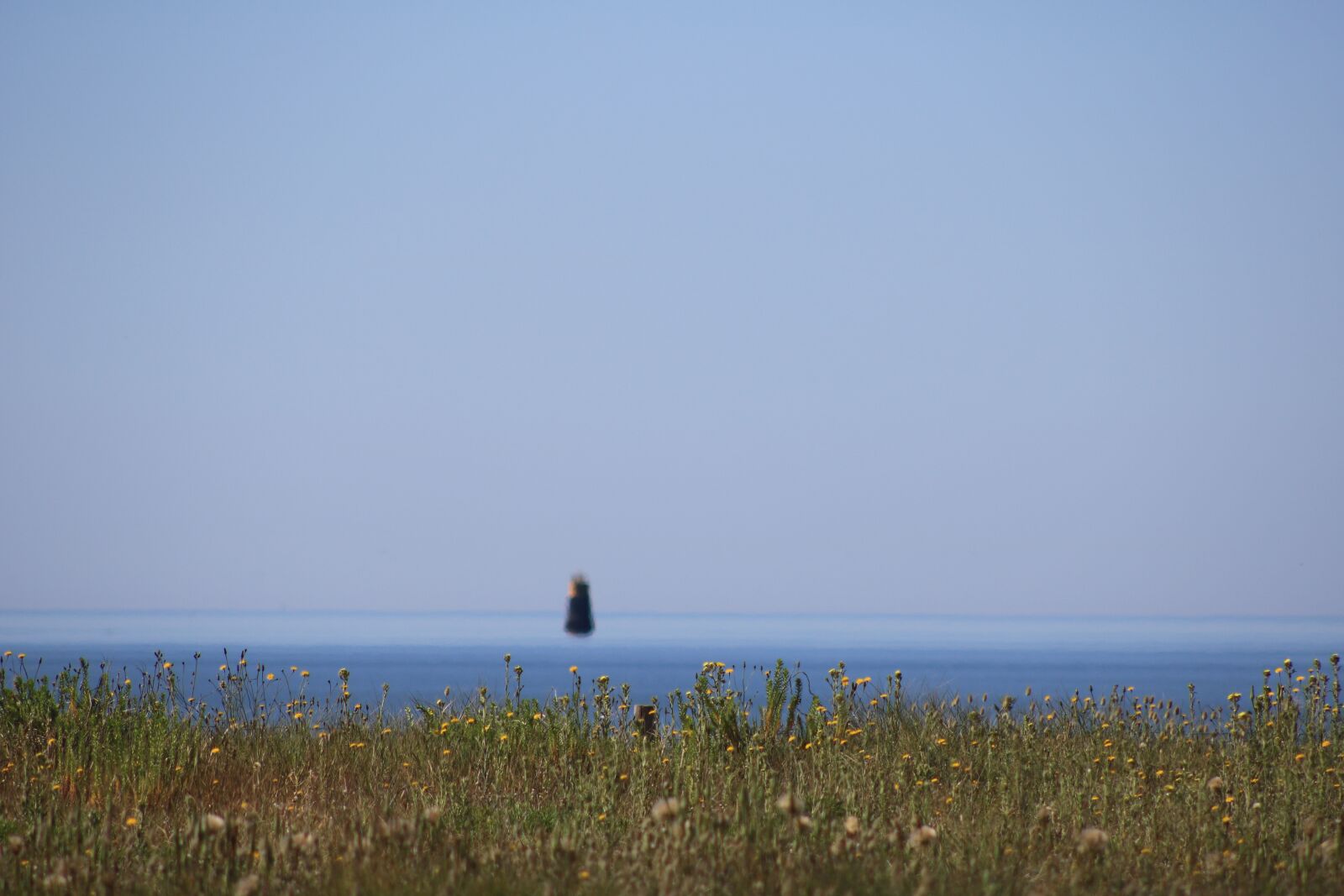 Canon EF75-300mm f/4-5.6 sample photo. Sea, shore, lighthouse photography