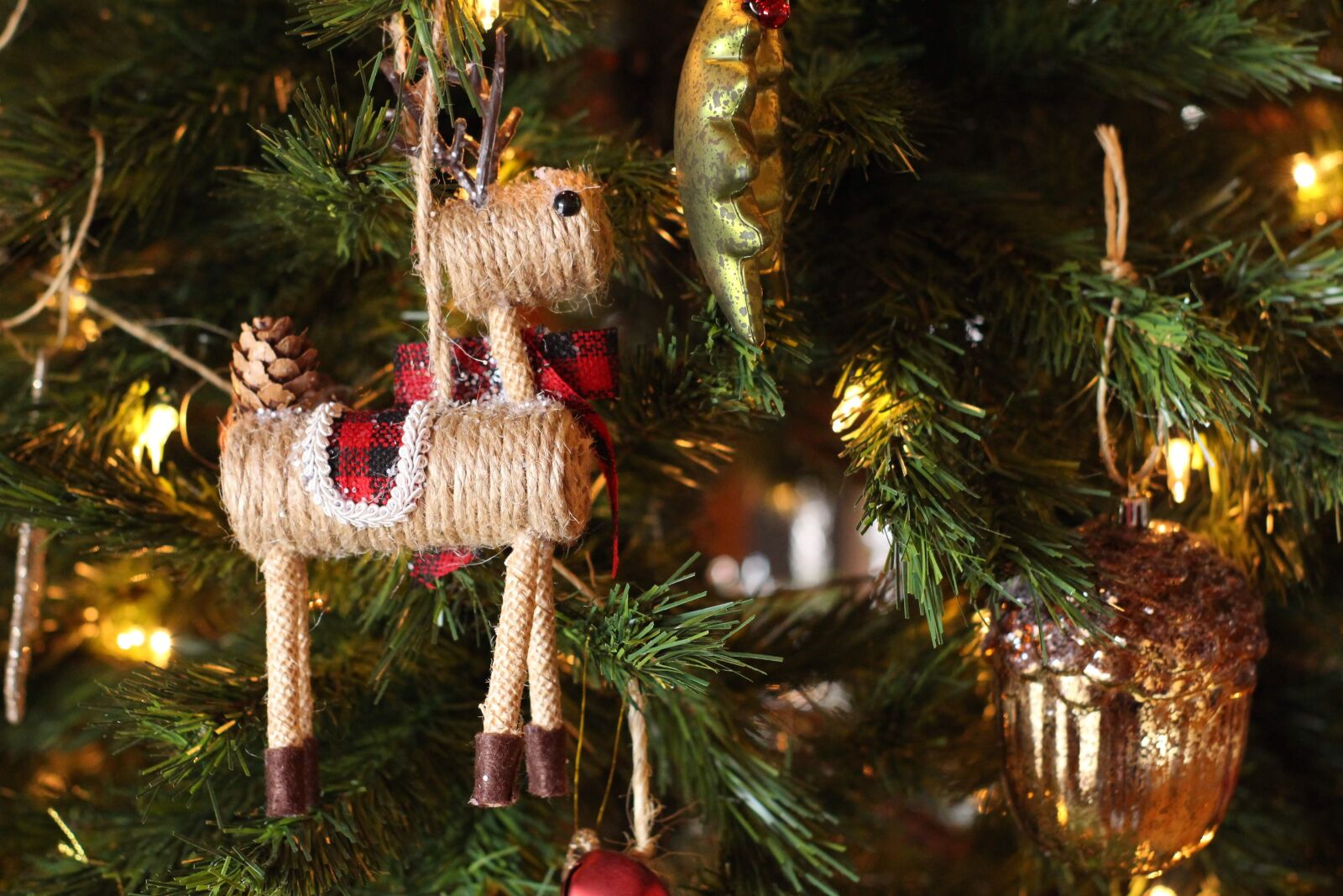 Canon EOS 700D (EOS Rebel T5i / EOS Kiss X7i) sample photo. Christmas ornament, christmas tree photography