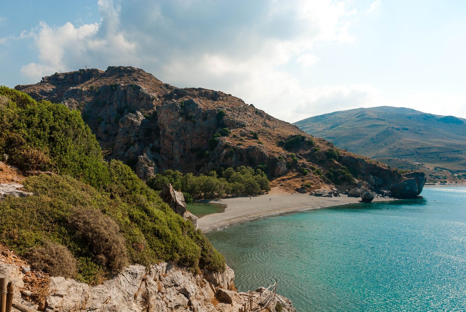 Nikon D80 sample photo. Crete, preveli, sea photography