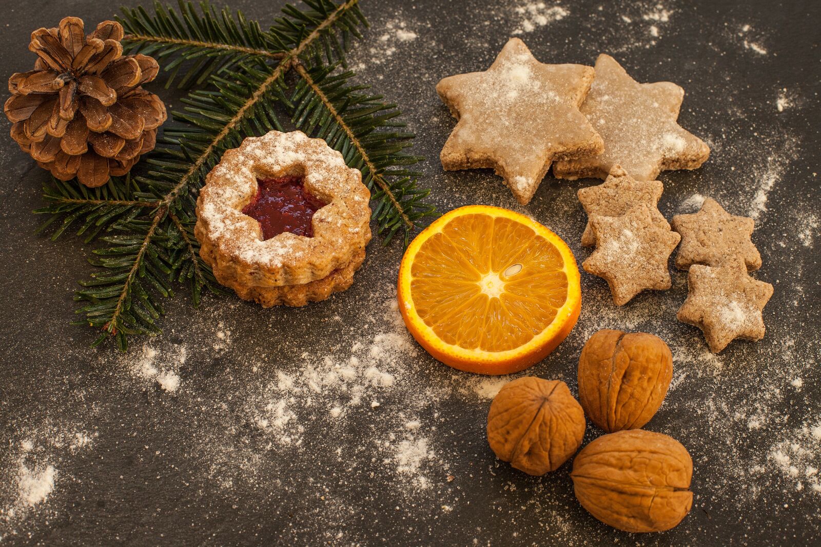 Canon EOS 5D Mark II sample photo. Cookie, cookies, small cakes photography