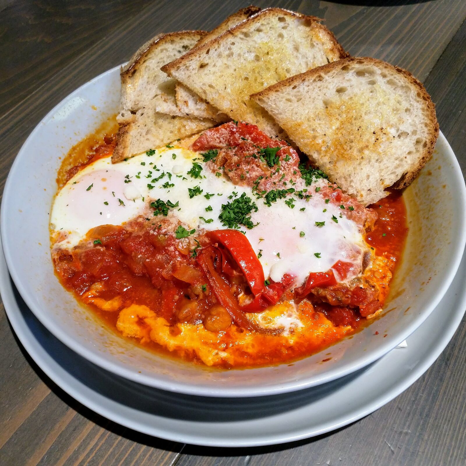 HMD Global Nokia 8 sample photo. Brunch, basque eggs, egg photography