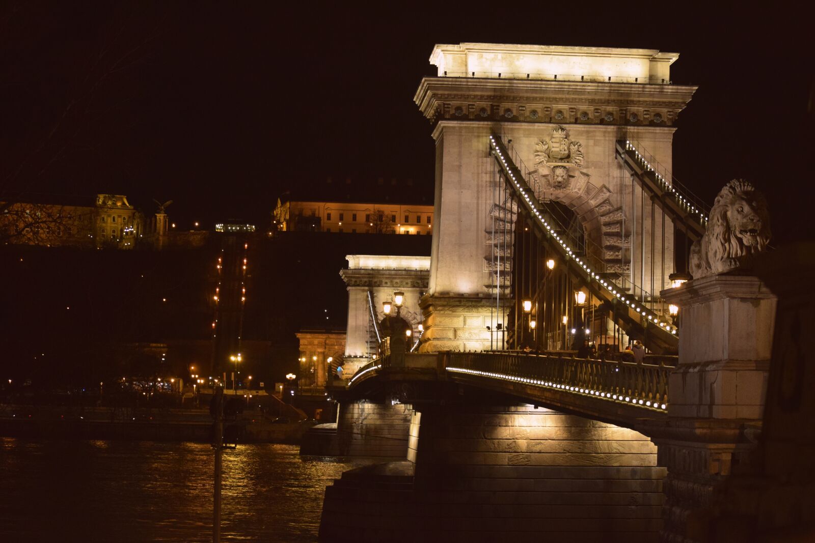 Nikon D3300 sample photo. Budapest, bridge, chain bridge photography
