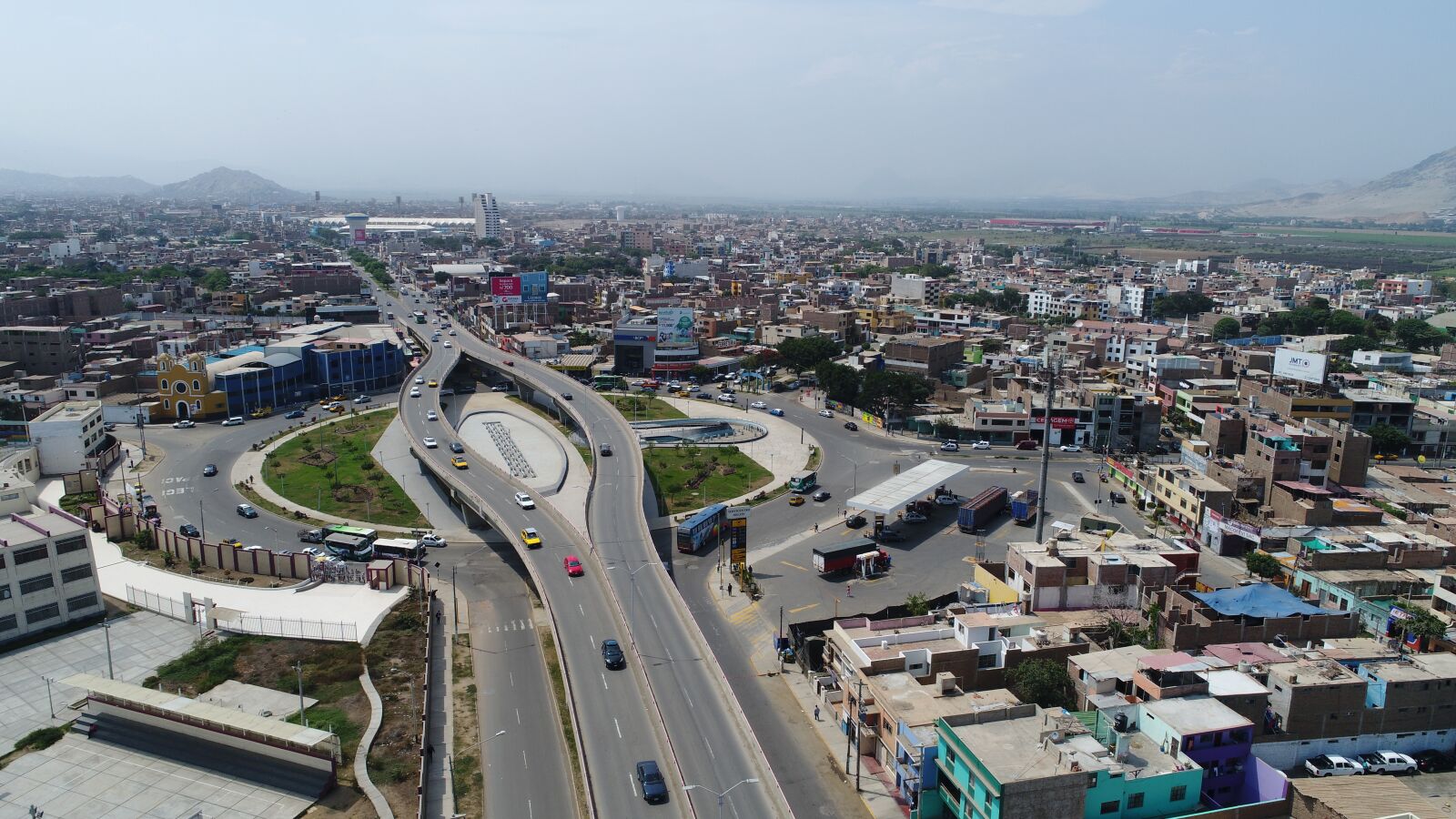 DJI FC6310 sample photo. Bypass, grau, trujillo peru photography
