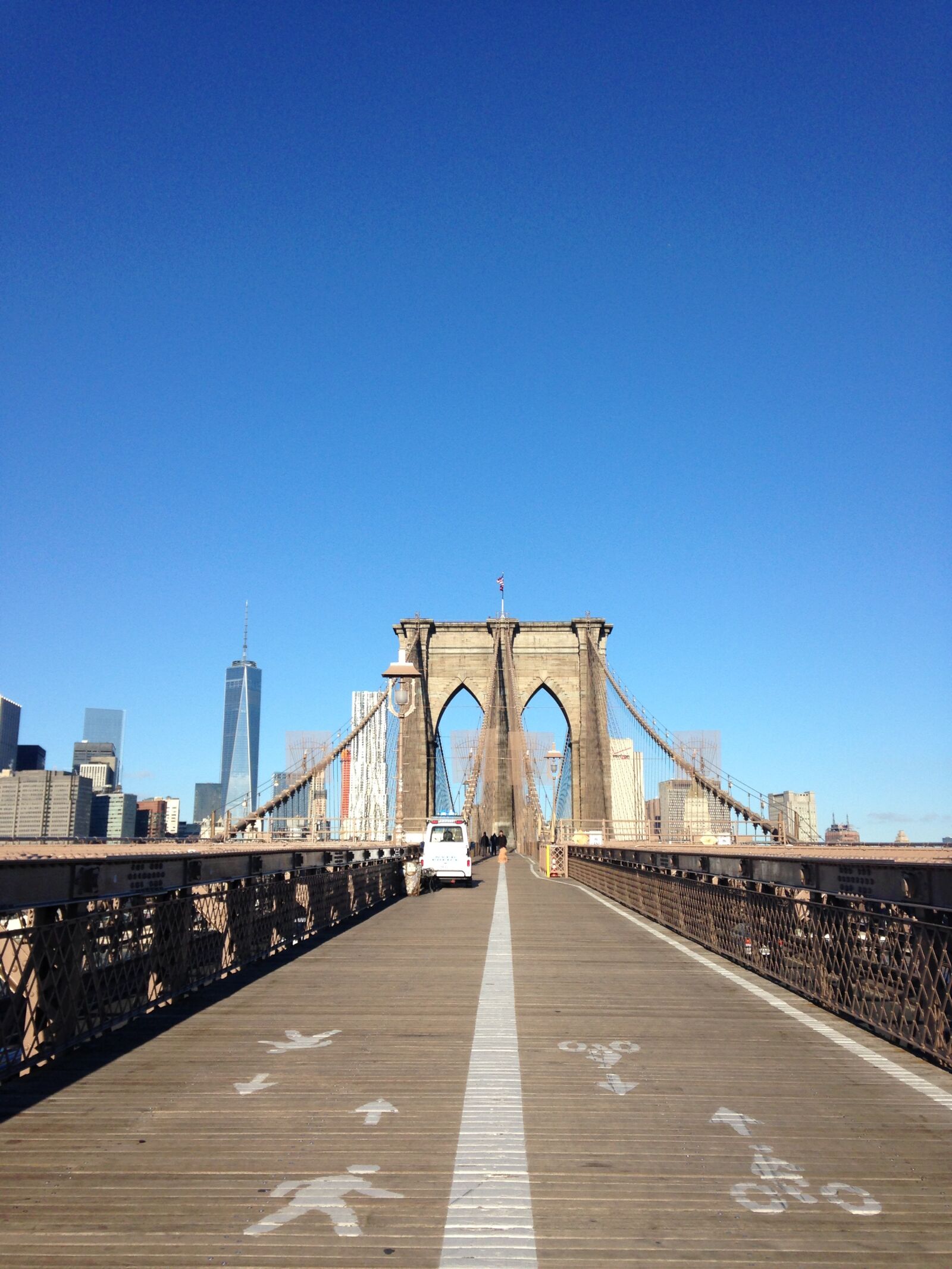 iPhone 5 back camera 4.12mm f/2.4 sample photo. Brooklynbridge, ny, new york photography