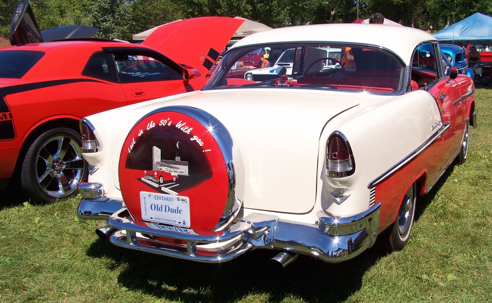 Kodak EASYSHARE Z1012 IS DIGITAL CAMERA sample photo. Car, vehicle, public show photography