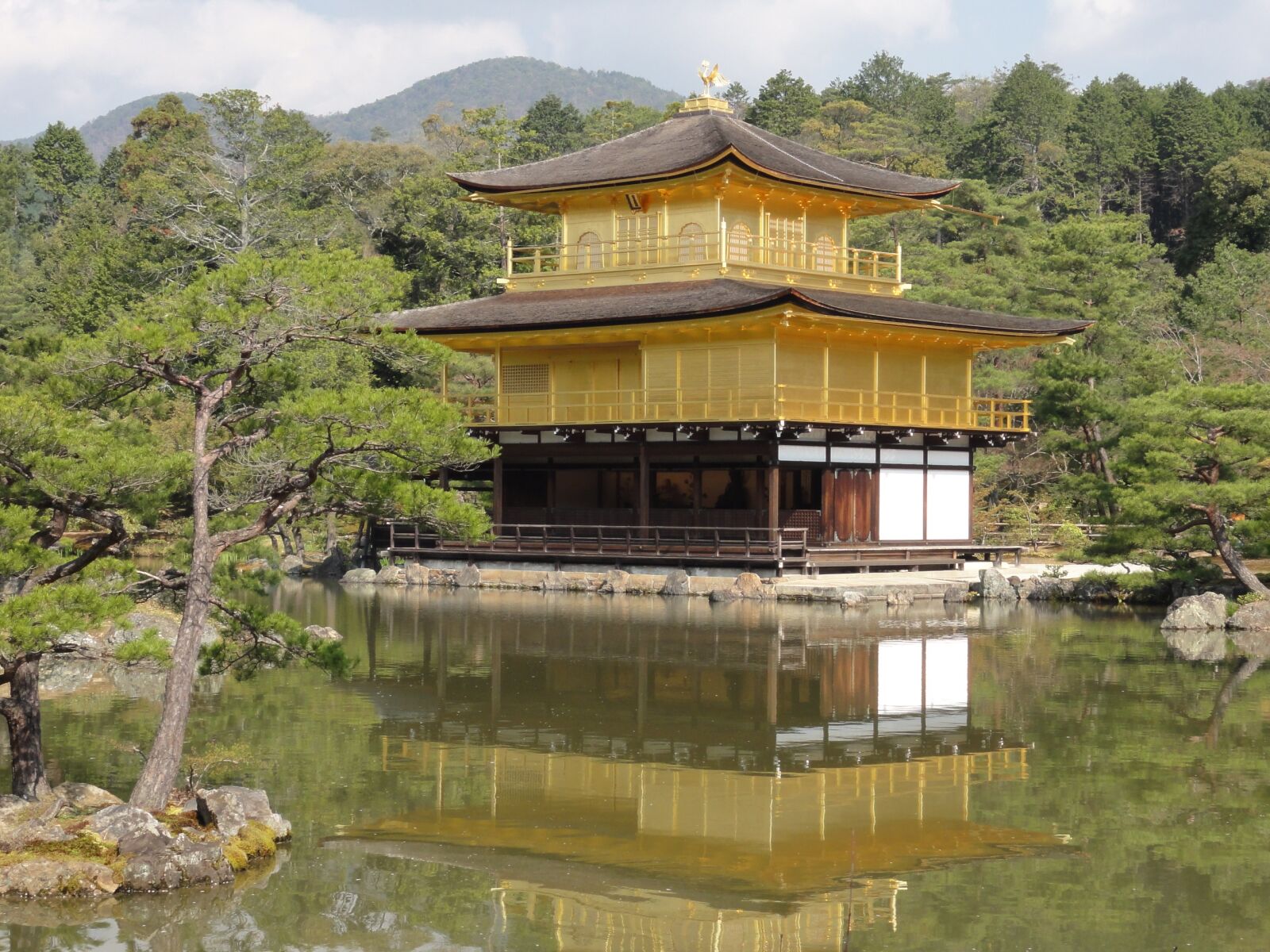 Sony DSC-HX5V sample photo. Kinkakuji, temple, japan photography