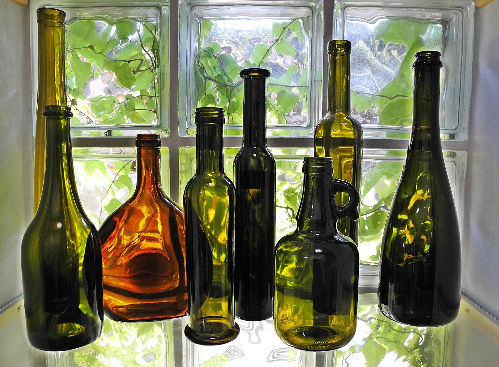 Nikon Coolpix P7000 sample photo. Bottle, glass, colored glass photography