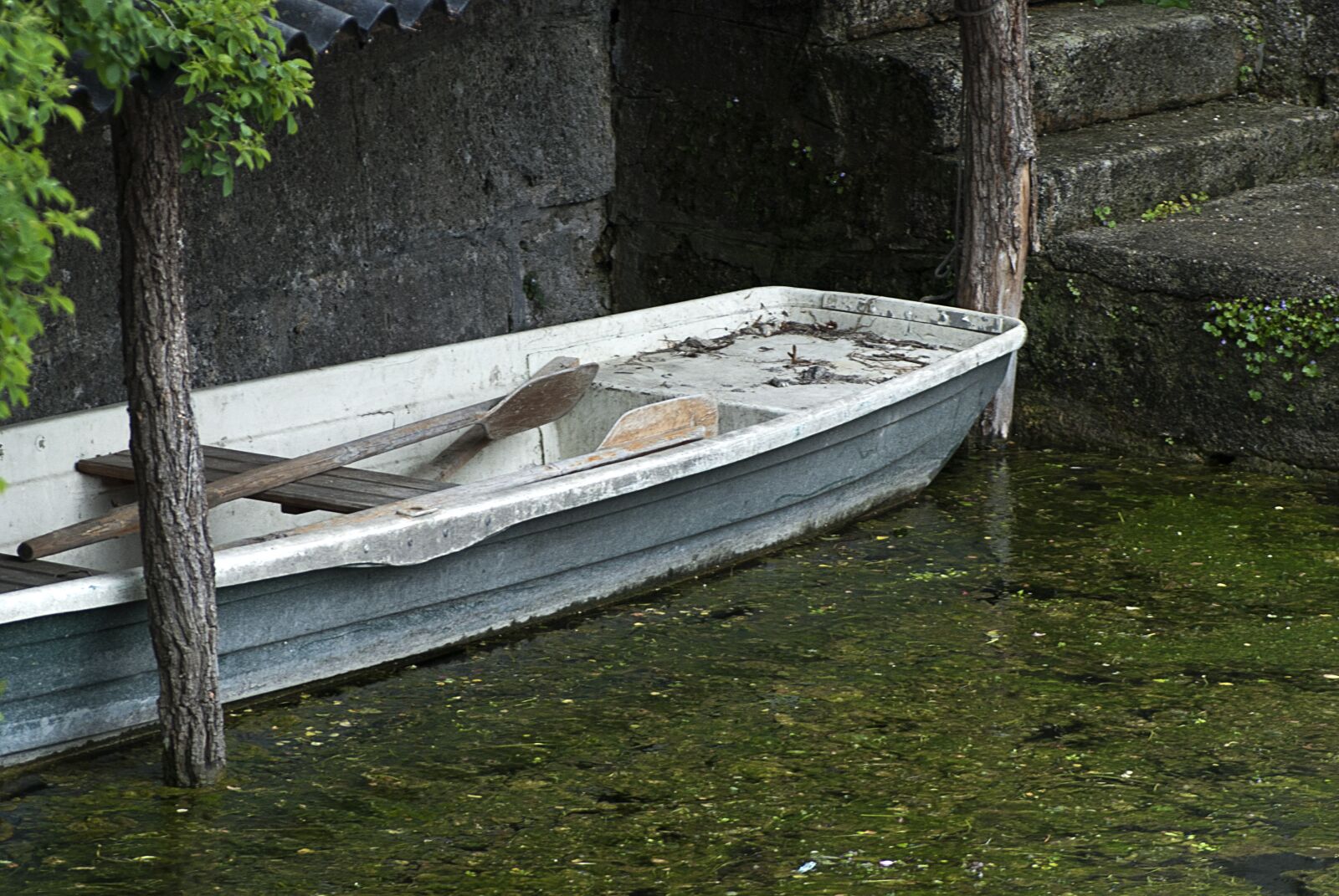 Nikon D80 sample photo. Boat, rowing boat, old photography