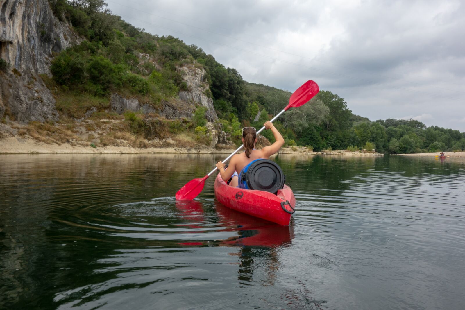Sony Cyber-shot DSC-RX100 sample photo. Canoe, oar, water photography