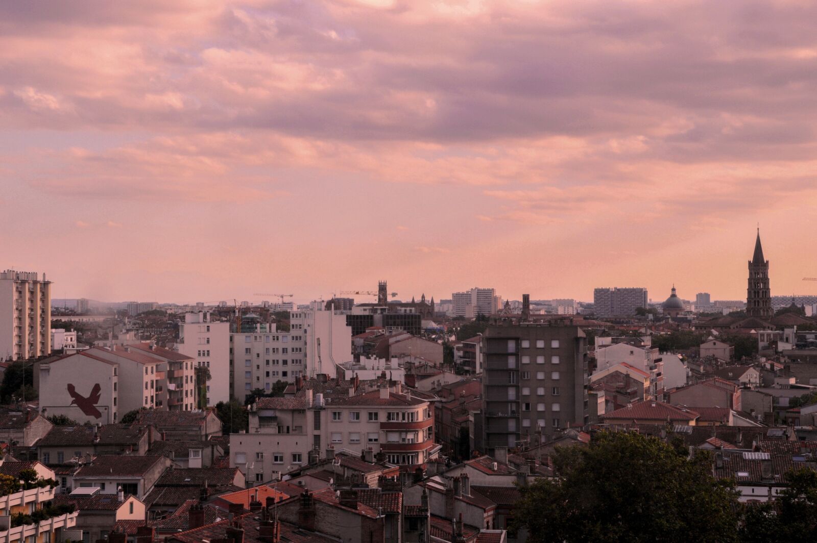 Nikon D3200 sample photo. Toulouse, pink city, pink photography