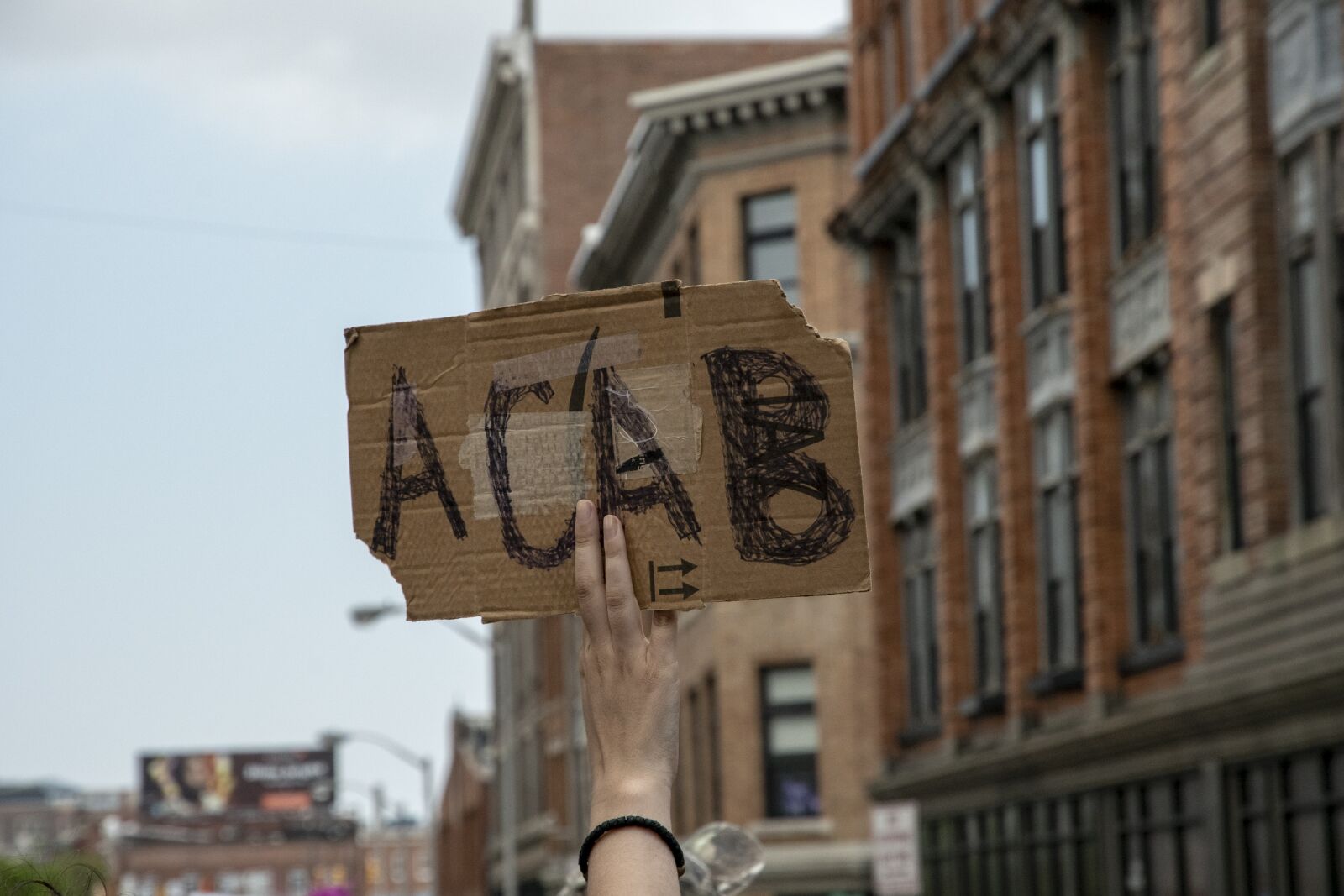 Nikon D500 sample photo. Protest, sign, demonstration photography