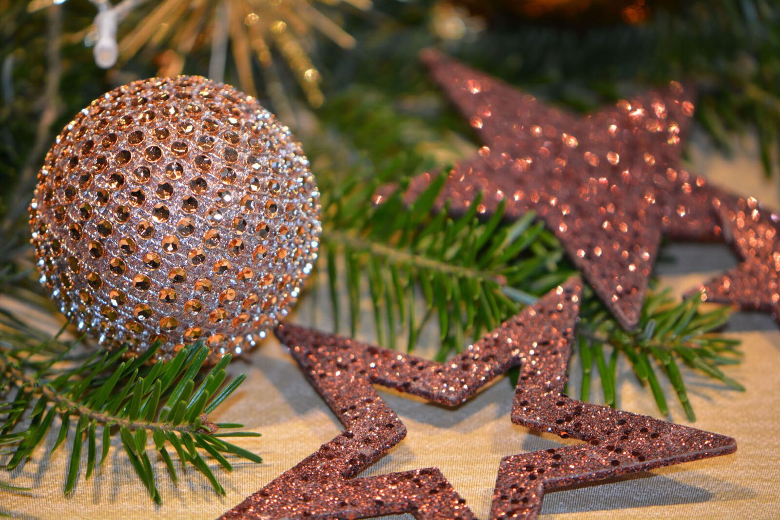 Nikon D7100 sample photo. Christmas balls, balls, star photography