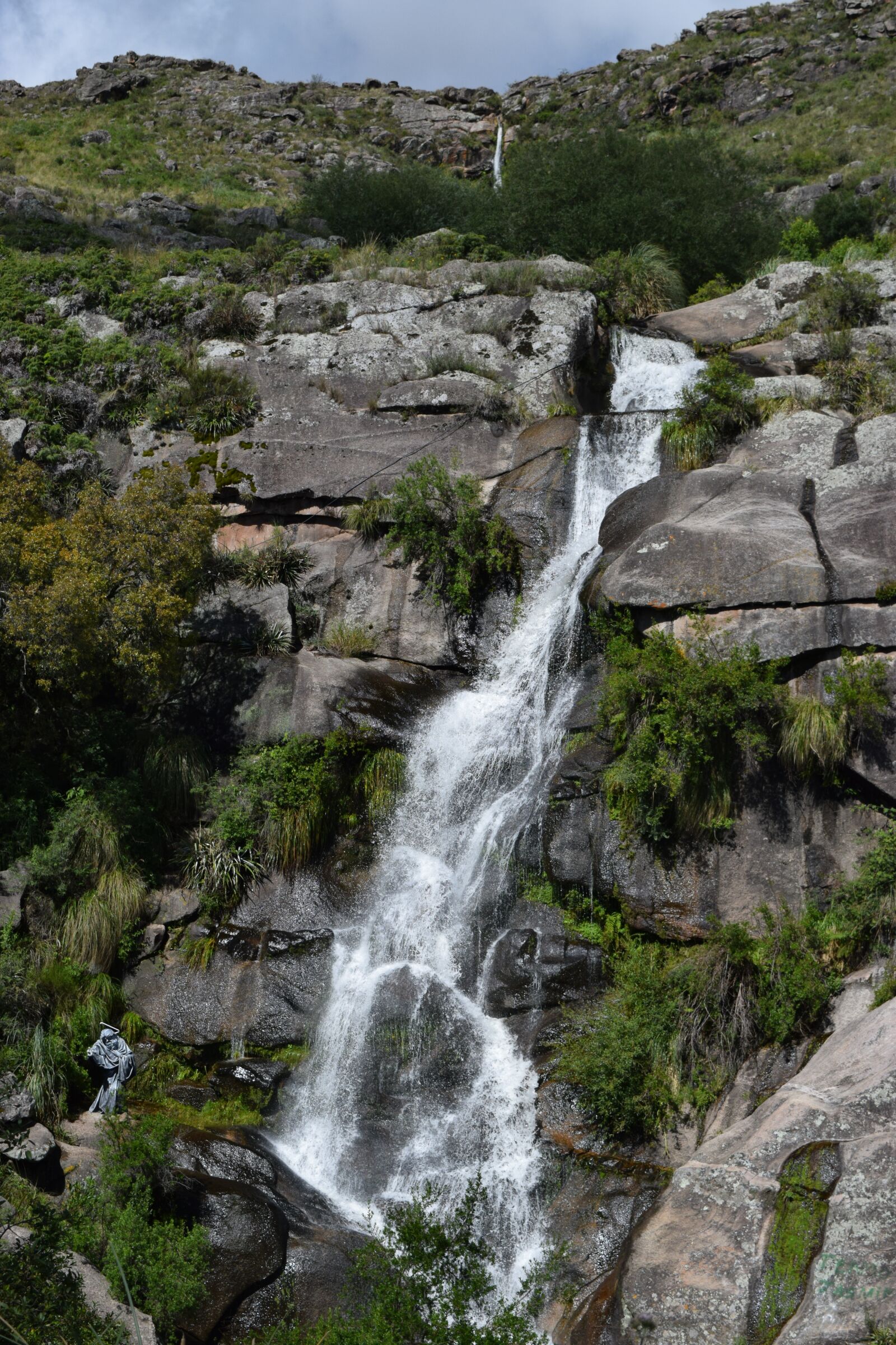 Nikon D3300 sample photo. Waterfall, hills, nature photography