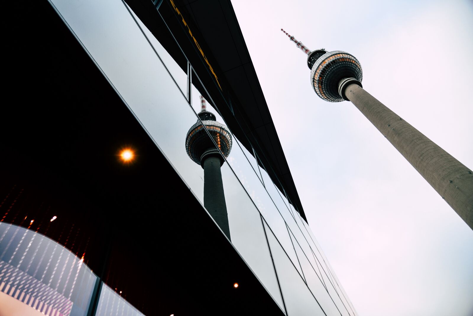 Nikon D610 sample photo. Tv tower, berlin, mirroring photography
