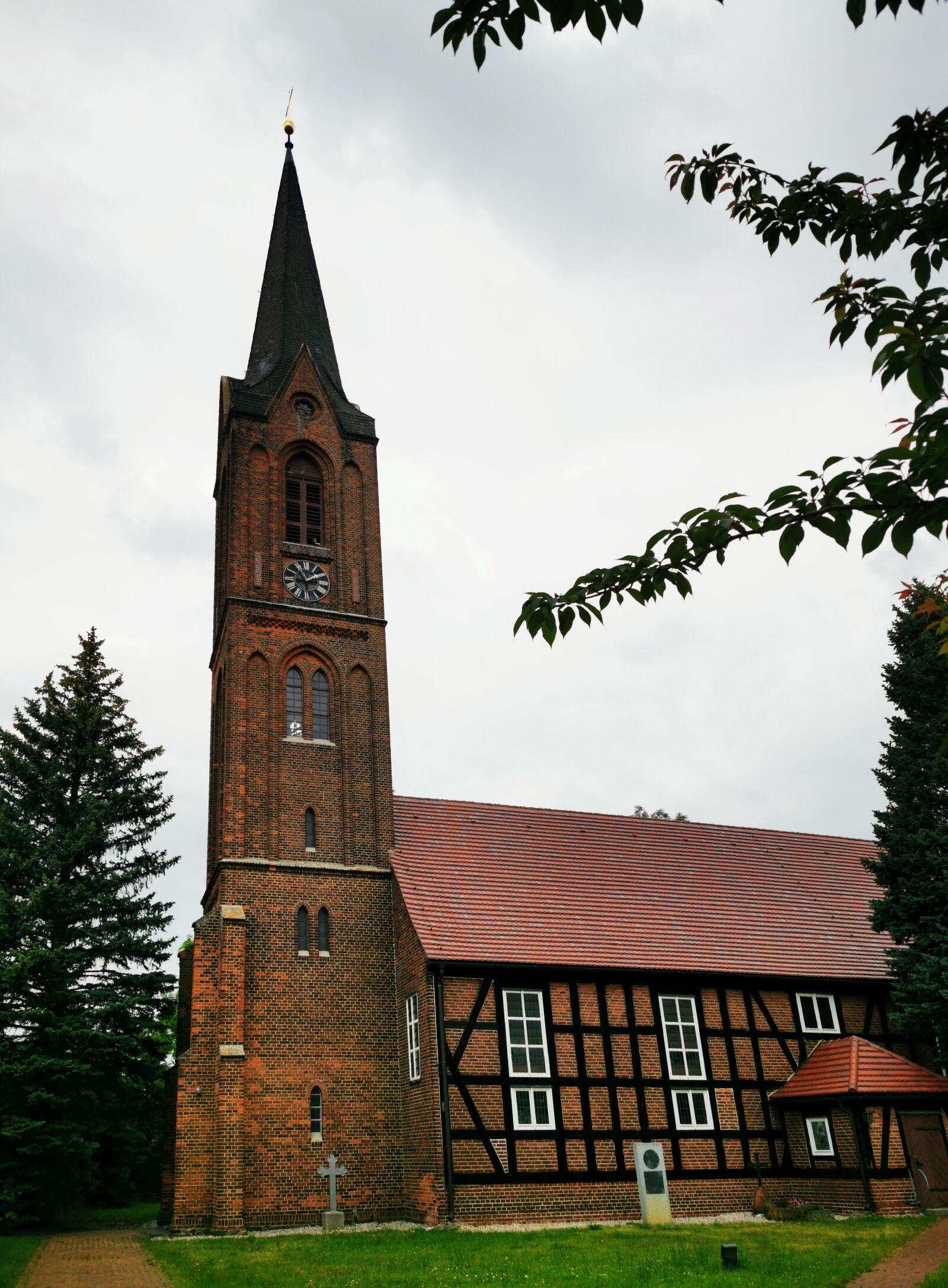 HUAWEI P30 Pro sample photo. Church, dissen, spreewald photography