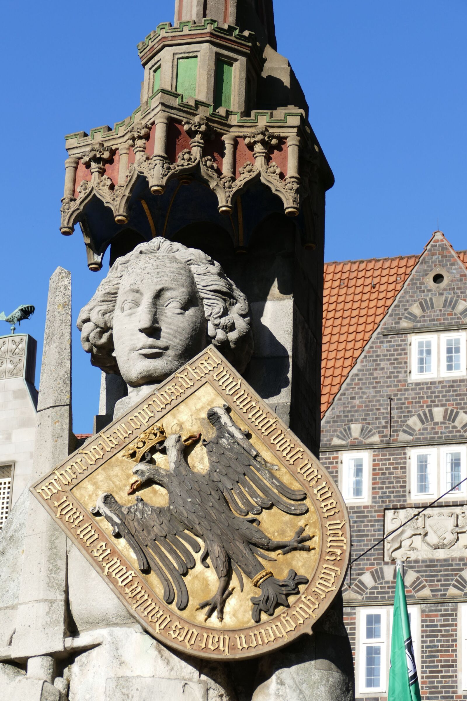 Panasonic Lumix DMC-FZ1000 sample photo. Bremen, monument, roland photography