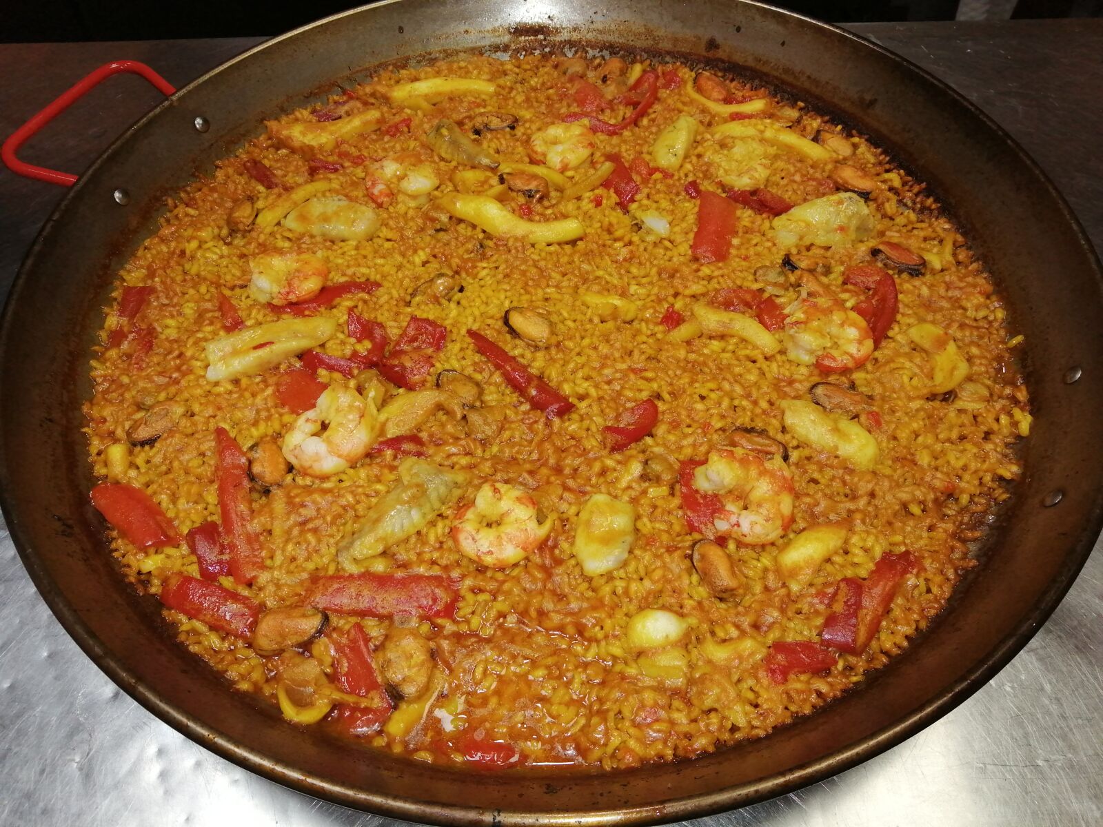HUAWEI P SMART 2019 sample photo. Arros del senyoret, paella photography