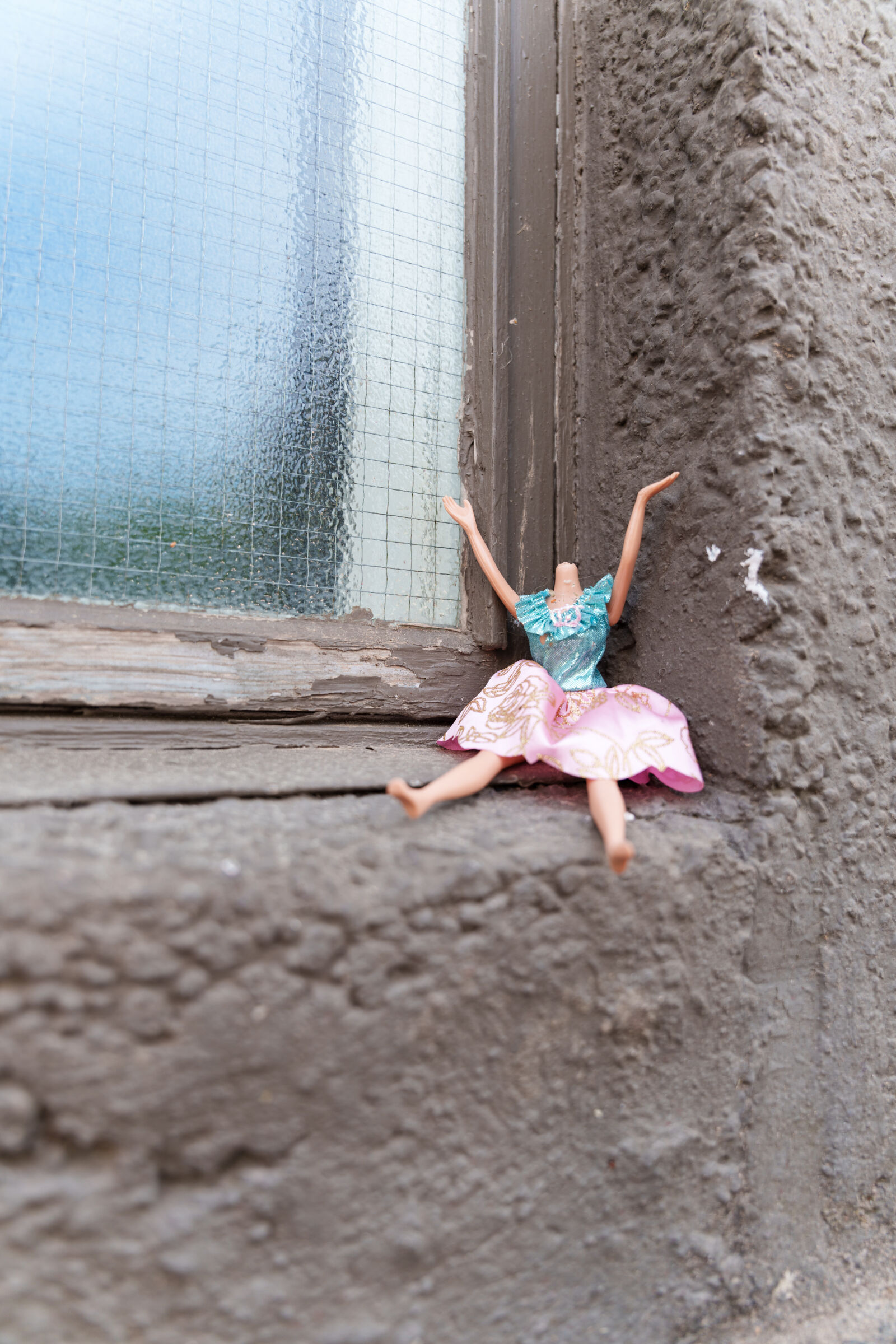 Sony a7R V sample photo. Headless doll photography