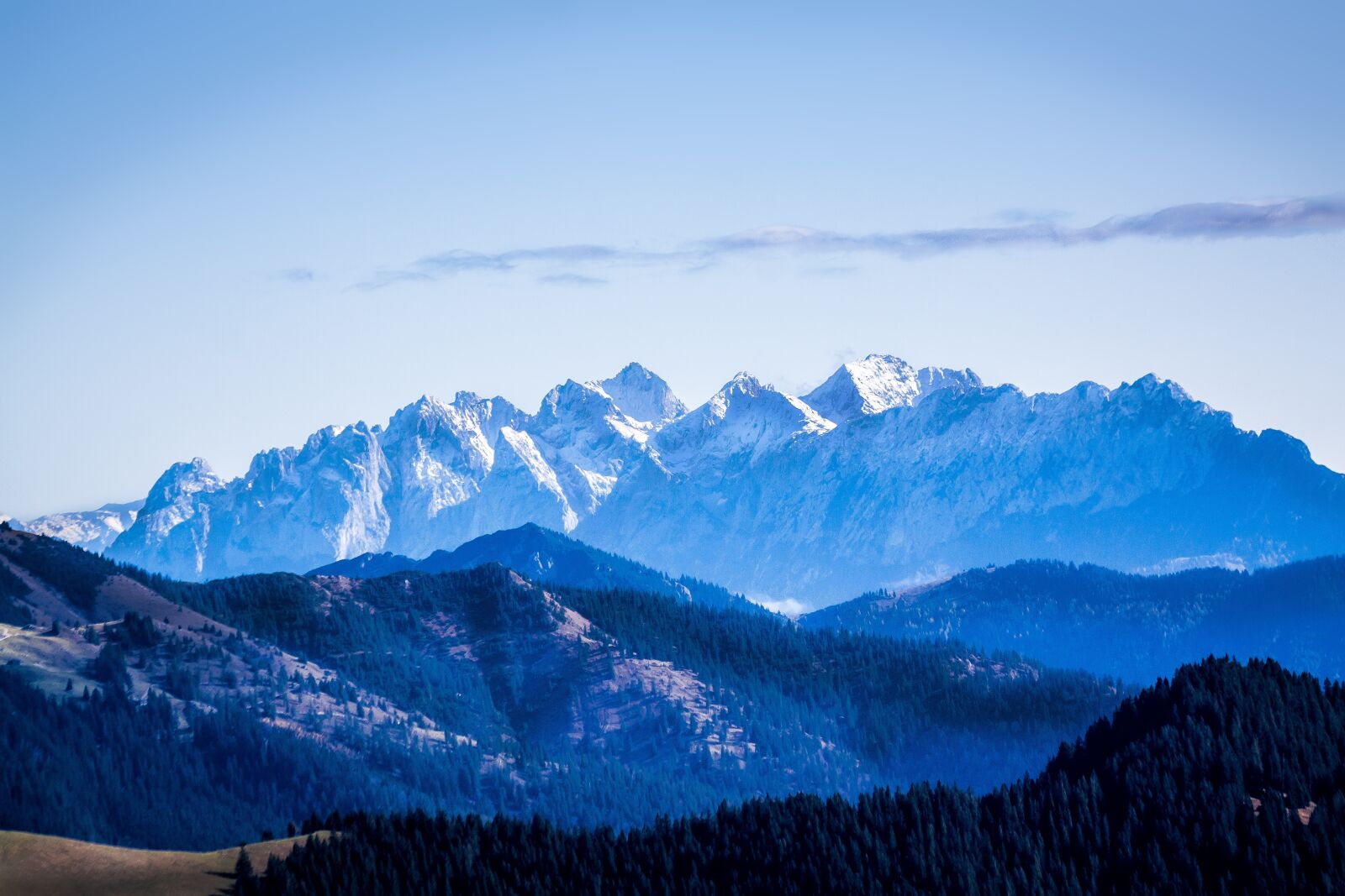 Canon EOS 50D sample photo. Panorama, alpine, wilderkaiser photography