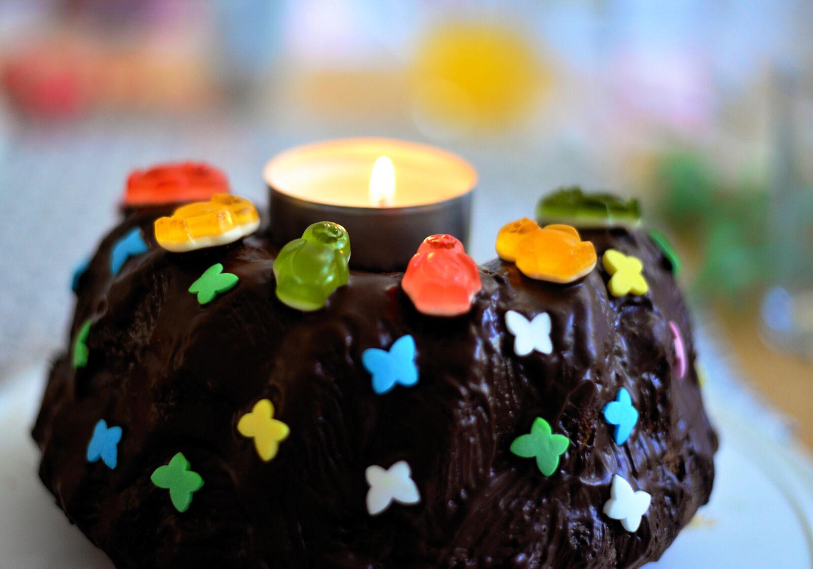 Nikon D610 sample photo. Birthday cake, cake, chocolate photography