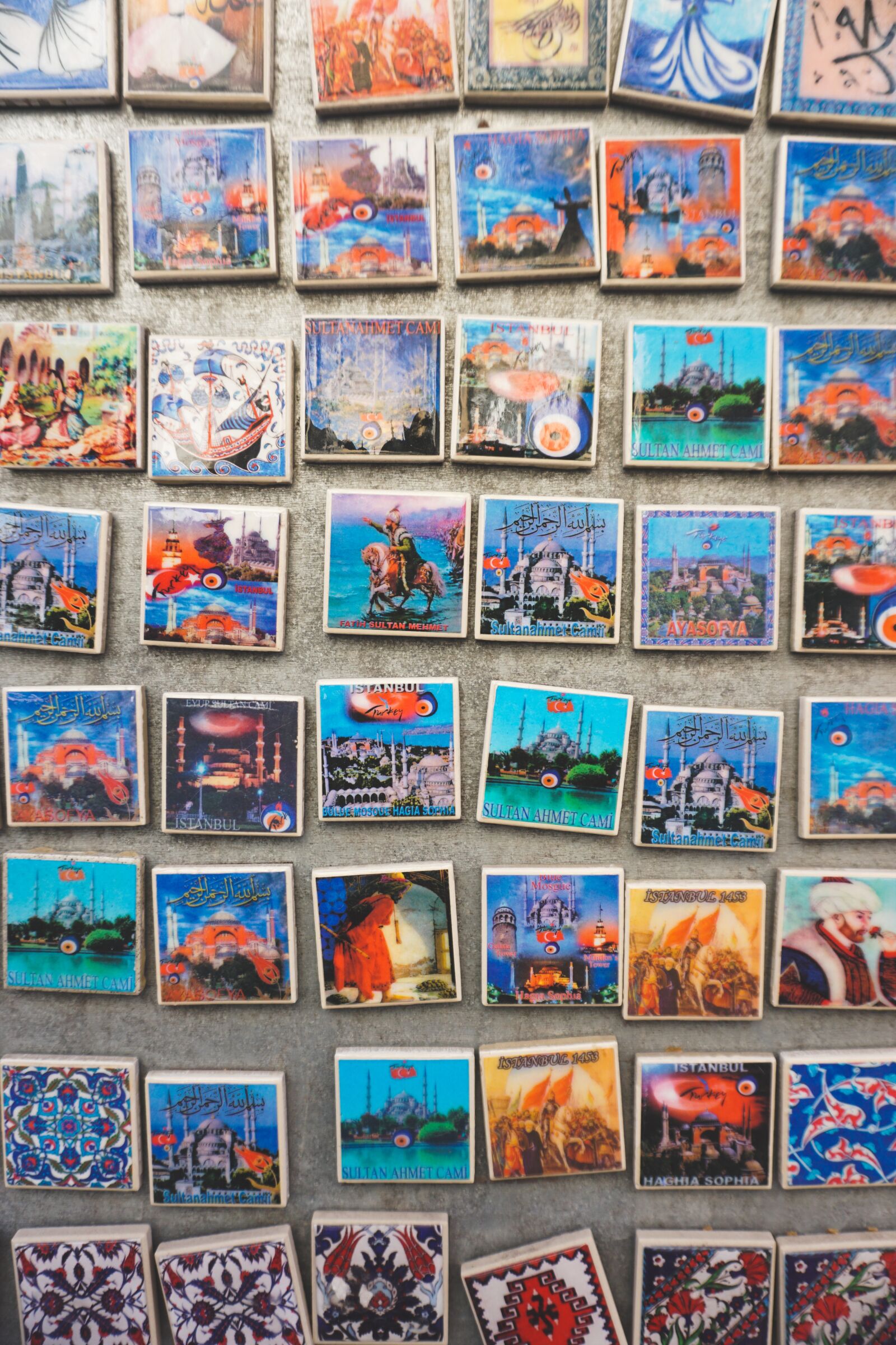Sony a6000 sample photo. Souvenir, magnets, istanbul photography