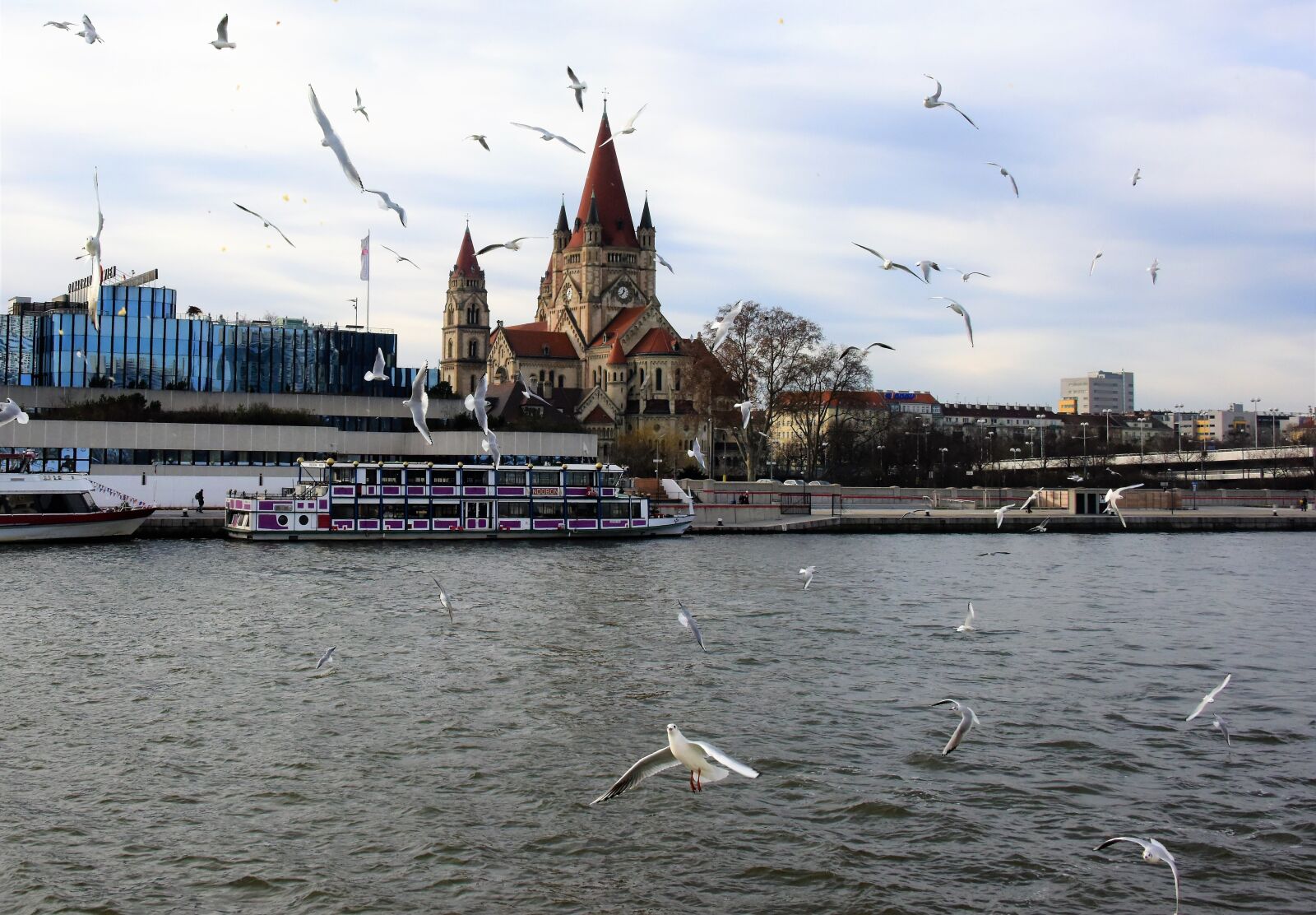 Nikon D810 sample photo. Vienna, austria, danube photography