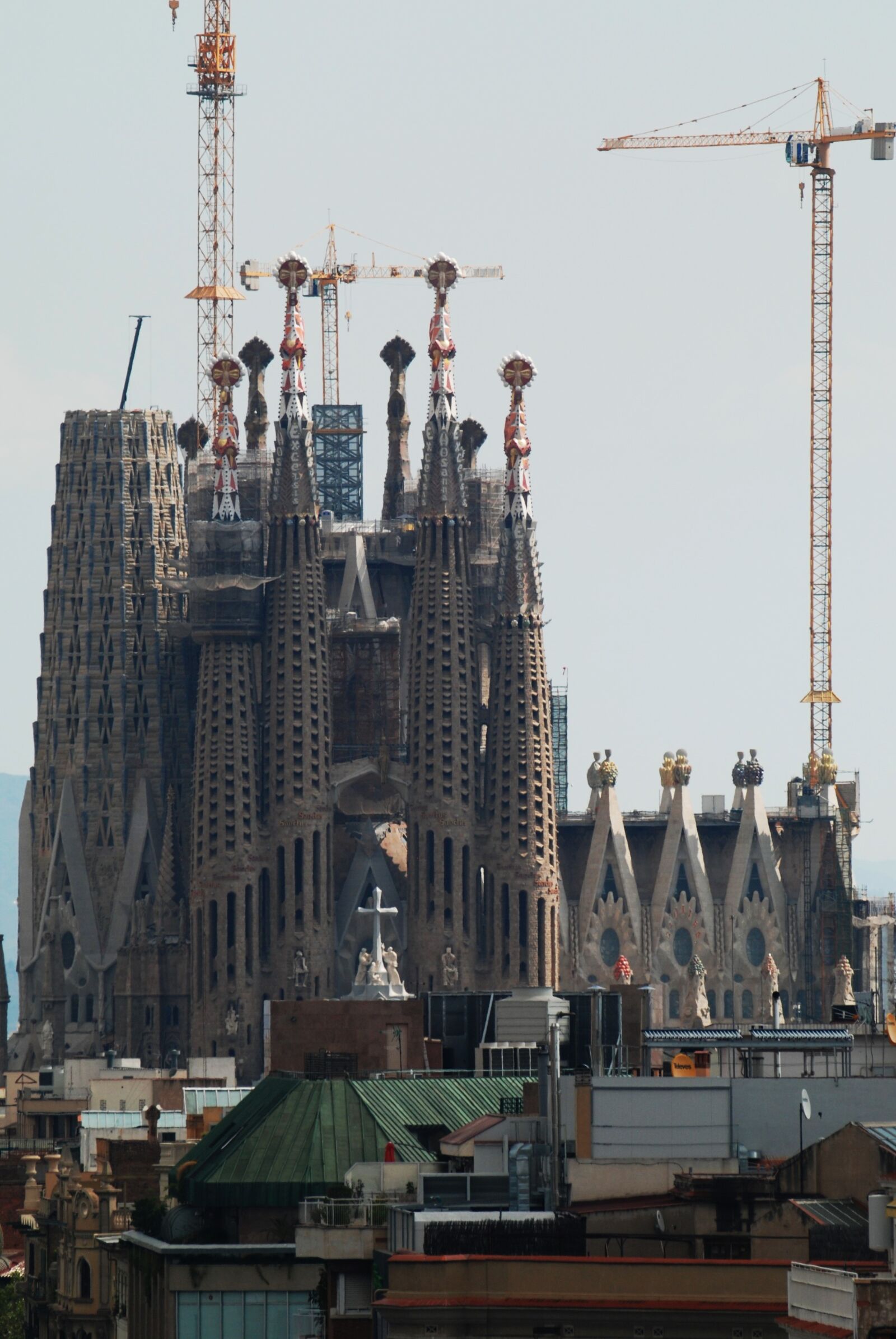 Nikon D80 sample photo. Sagrada familia, spain, gaudí photography
