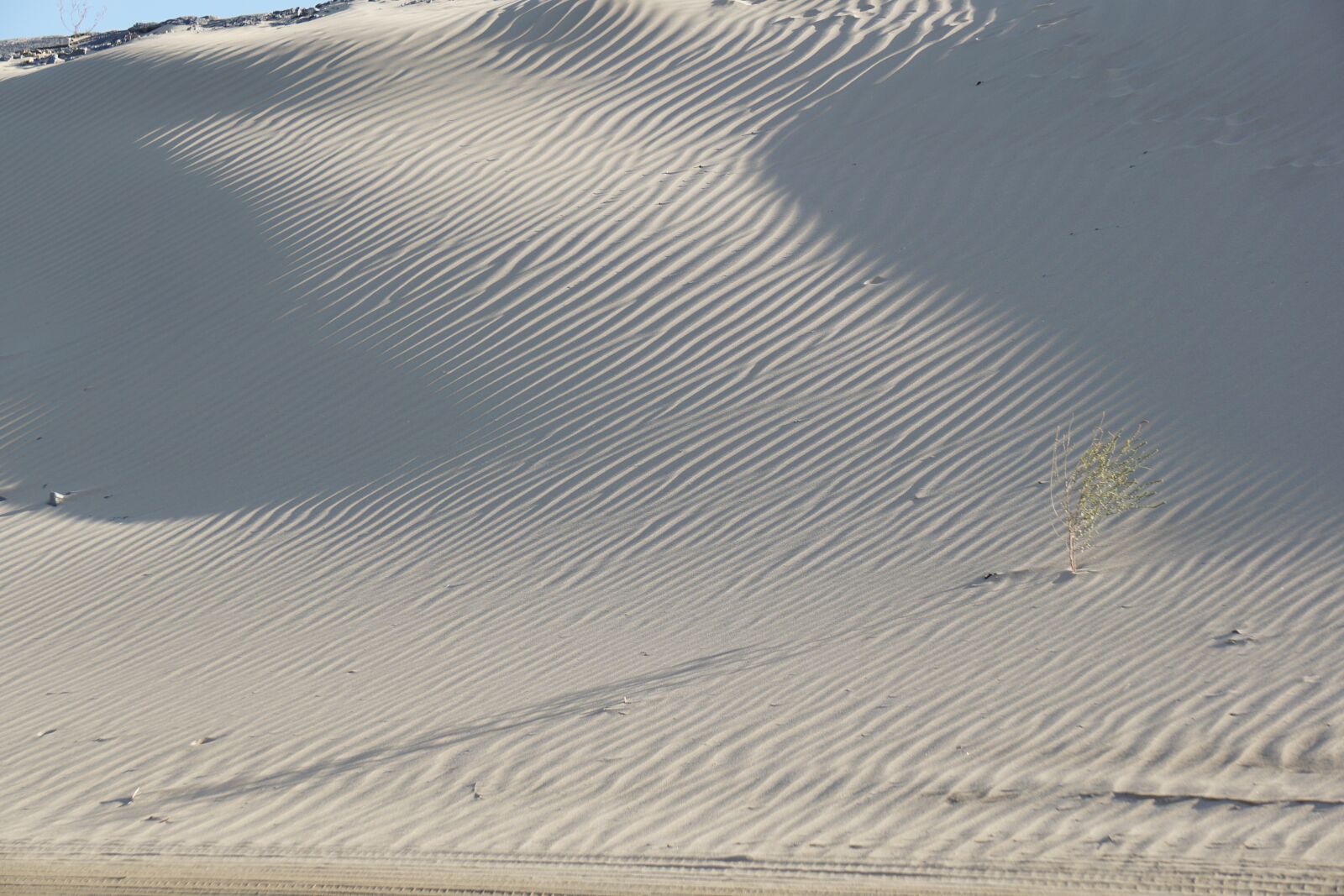Sony E 55-210mm F4.5-6.3 OSS sample photo. Sand, stripe, beach photography