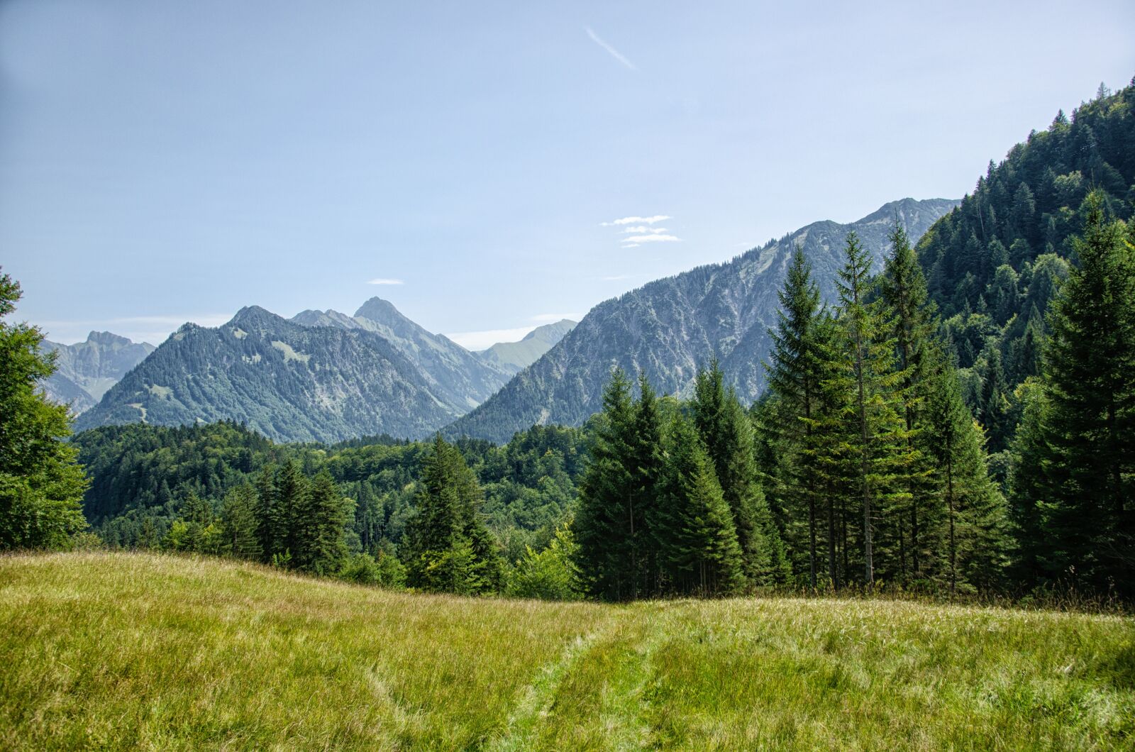Nikon D5100 sample photo. Allgäu, oberstdorf, mountains photography