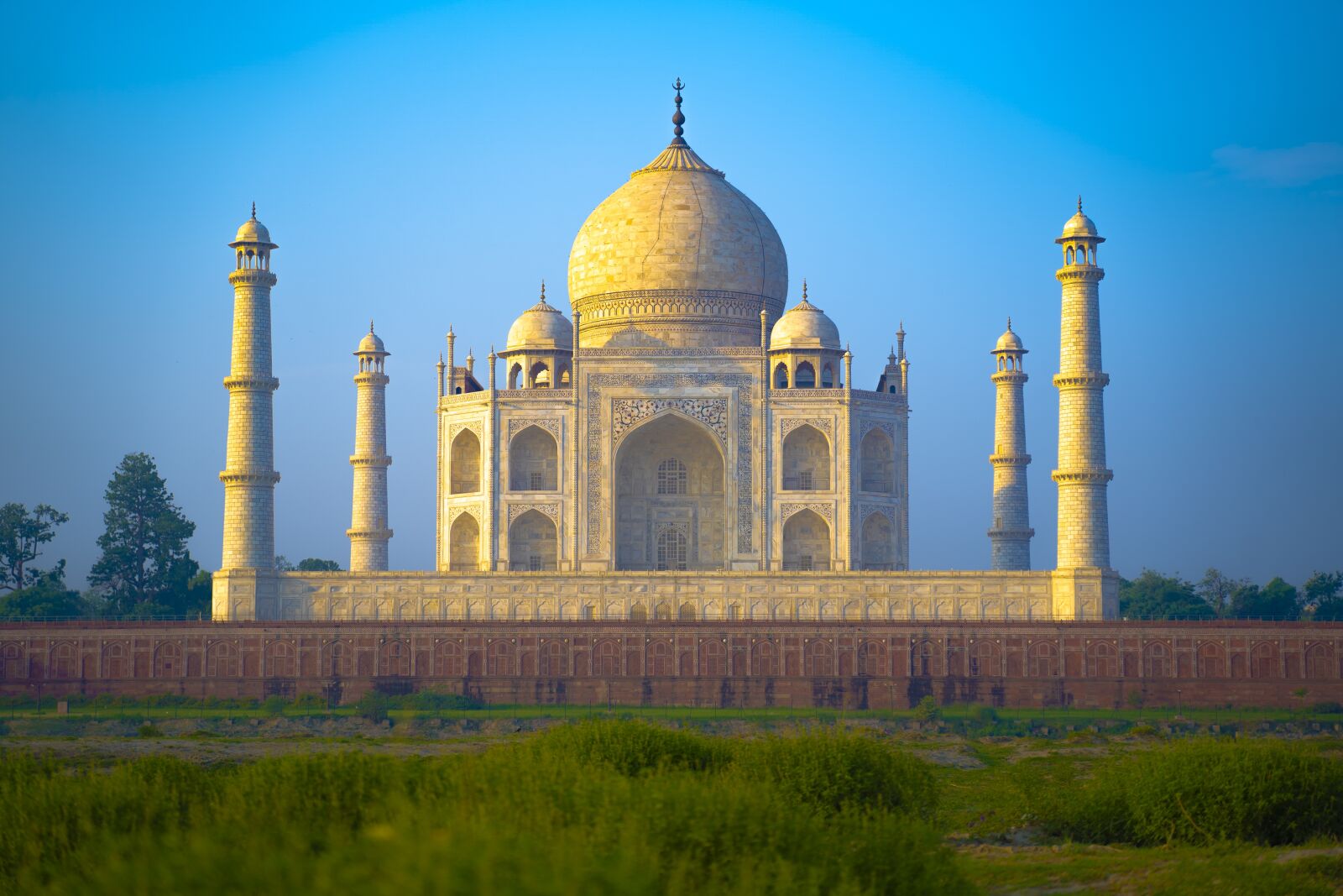 Sony a7 III + Tamron 28-75mm F2.8 Di III RXD sample photo. Taj mahal sunset, taj photography