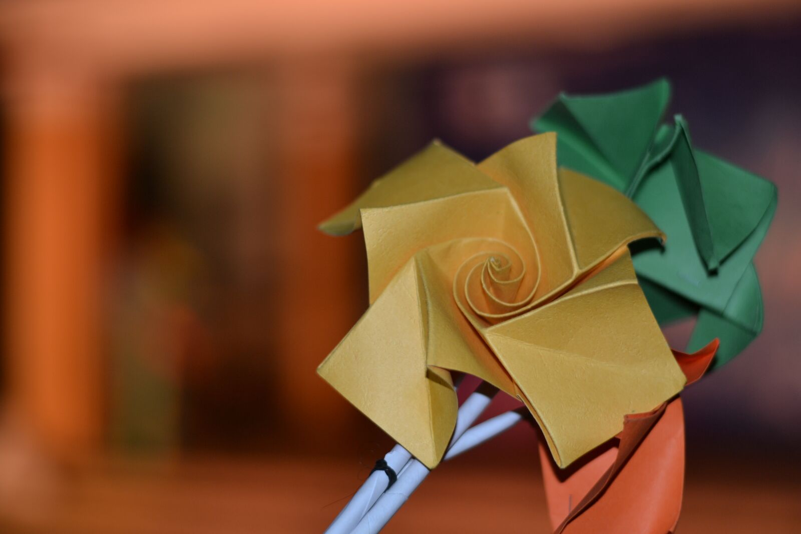 Nikon D3100 sample photo. Paper, folding, pinwheel photography