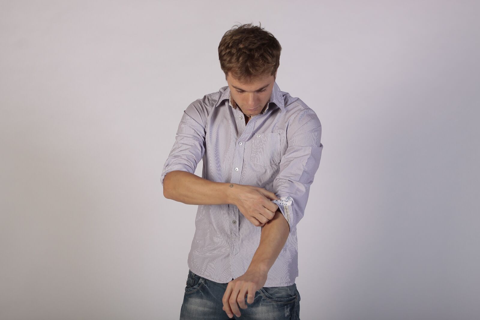 Canon EOS 50D sample photo. Elegant, shirt, buttons photography
