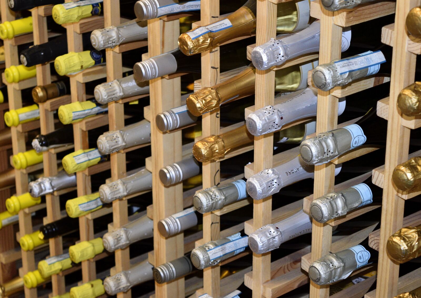 Nikon D3300 sample photo. Champagne, bottles, for sale photography