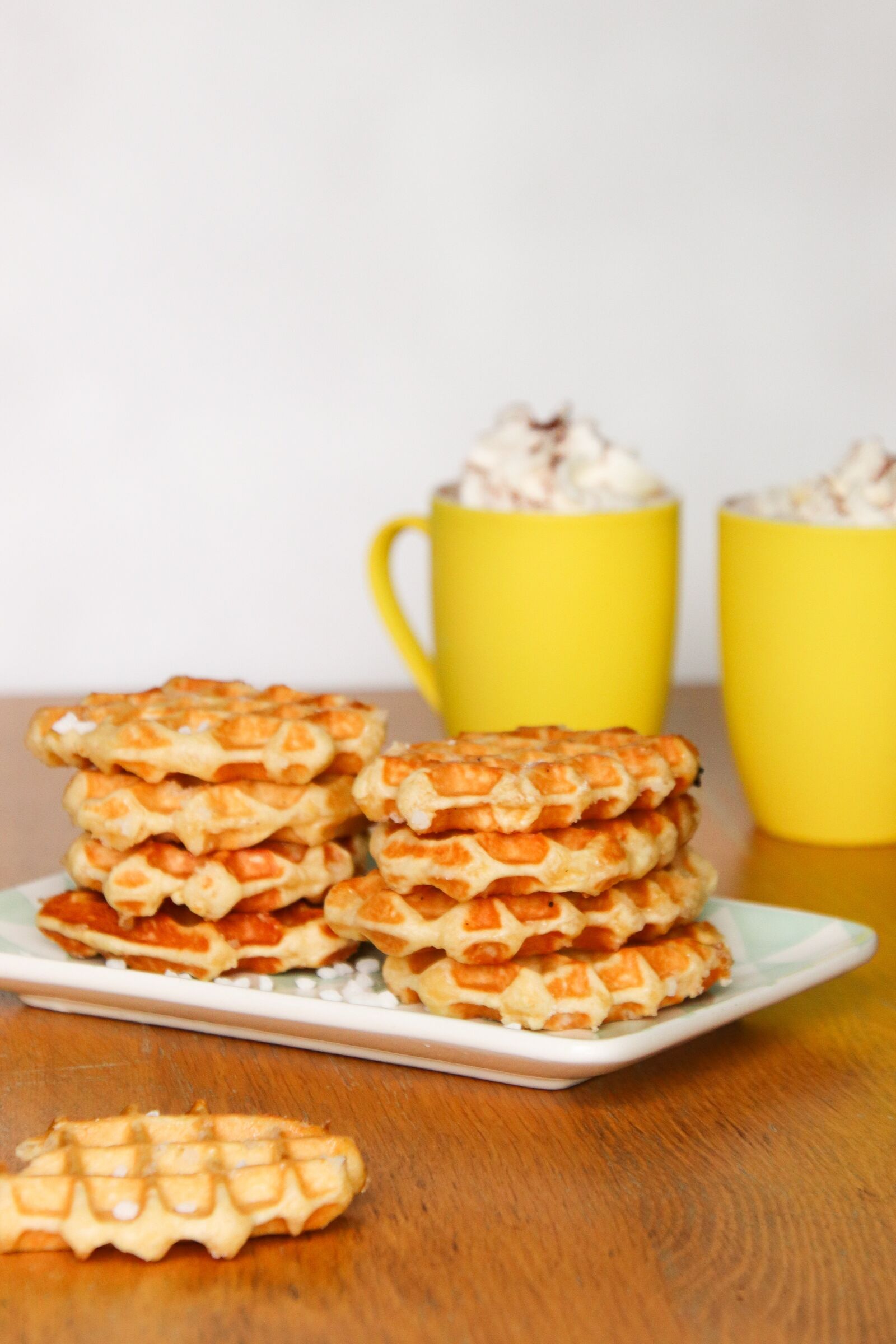 Canon EOS 800D (EOS Rebel T7i / EOS Kiss X9i) sample photo. Waffles, liege waffle, breackfast photography