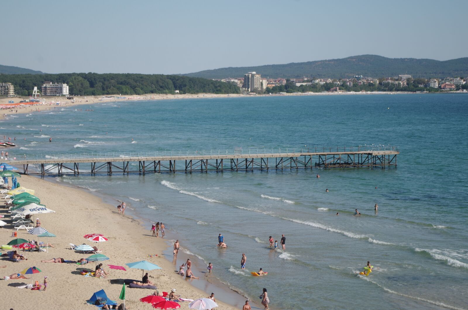 Pentax K-50 sample photo. Sea, beach, the pier photography