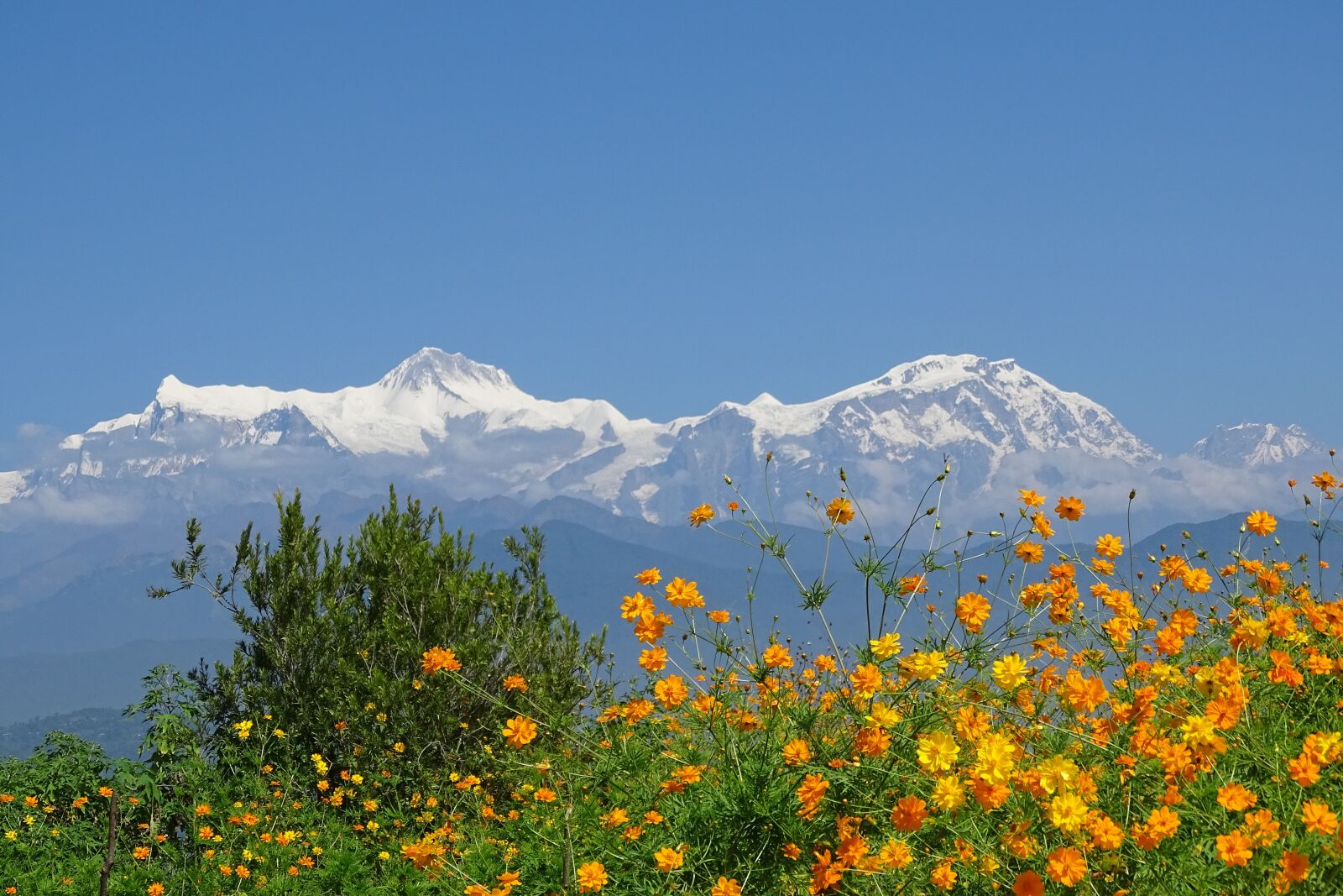 Sony Cyber-shot DSC-HX400V sample photo. Himalayas, annapurna, nepal photography