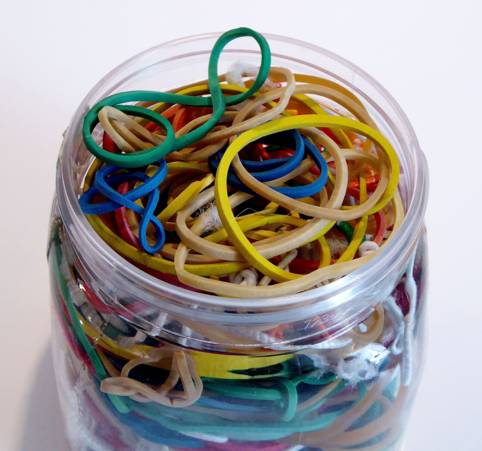 Panasonic DMC-TZ61 sample photo. Rubber rings, rubber bands photography