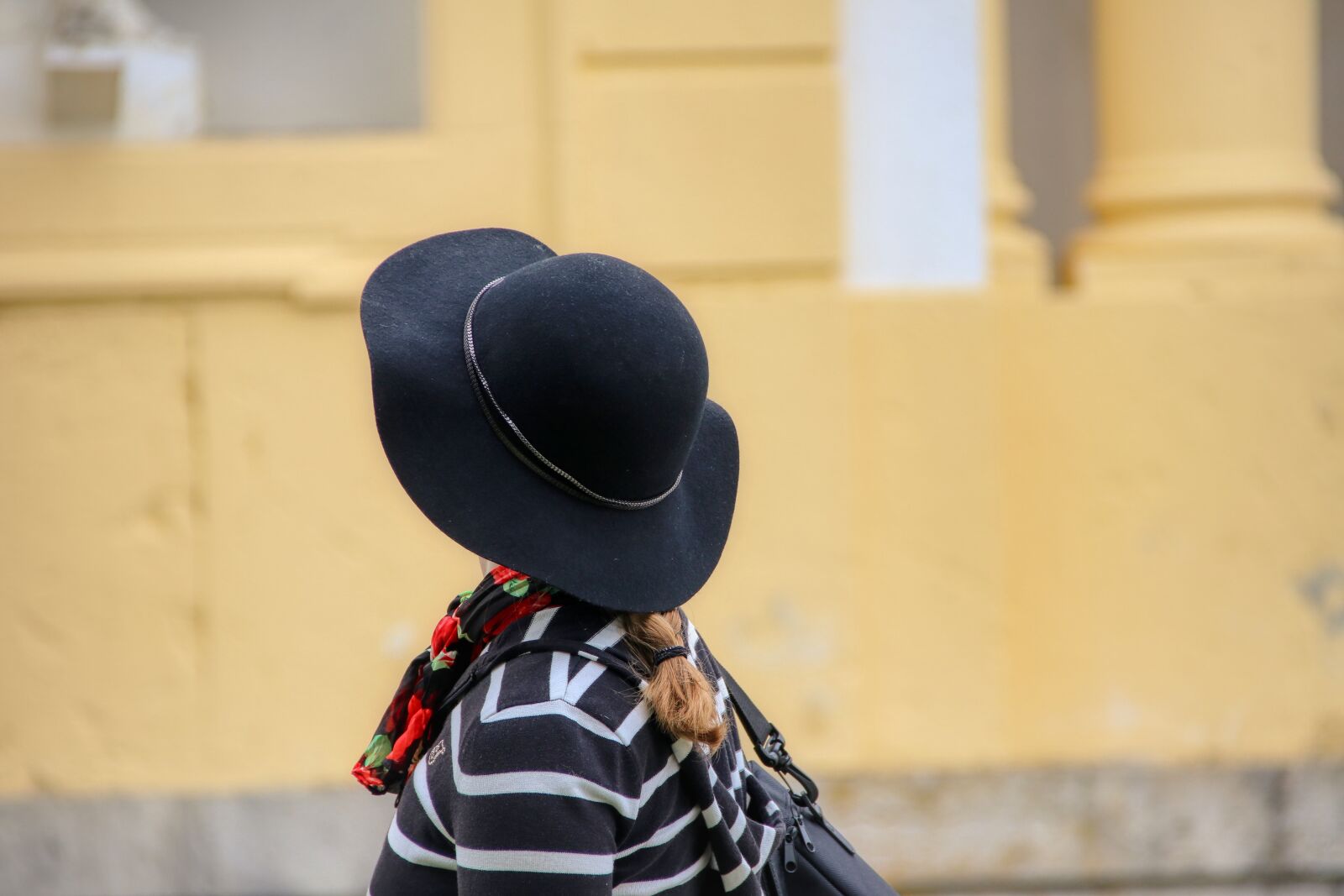 Canon EOS 80D sample photo. Woman, hat, fashion photography