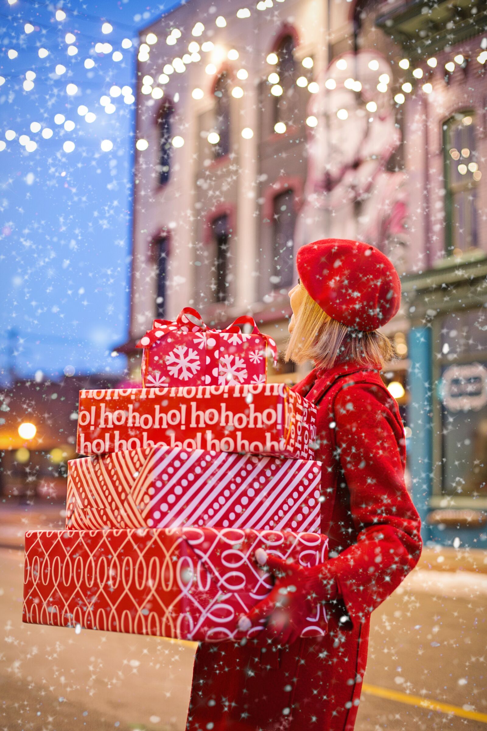 Canon EF 50mm F1.4 USM sample photo. Christmas, presents, gifts photography