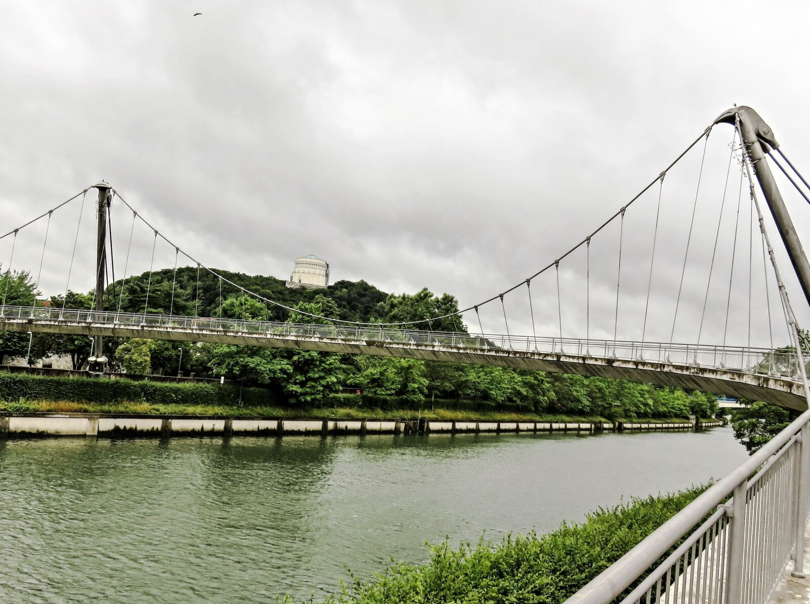 Canon PowerShot SX710 HS sample photo. Bridge, suspension bridge, pedestrian photography
