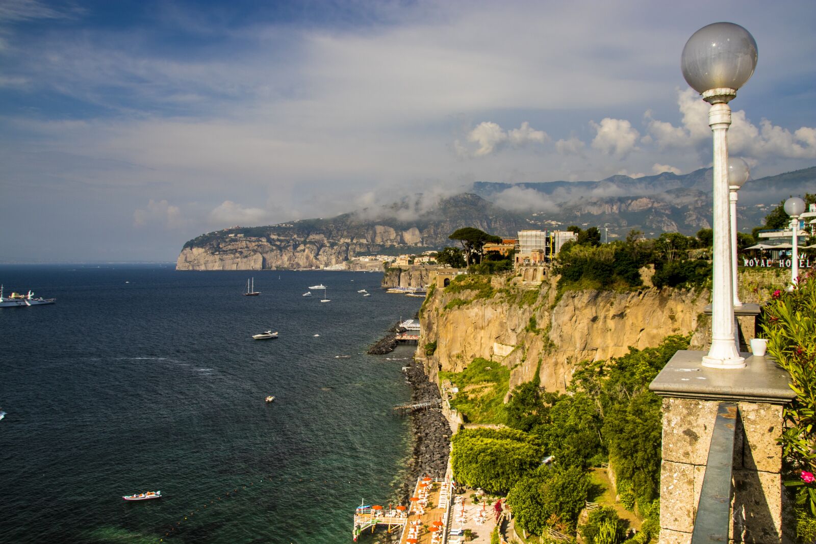 Canon EOS 80D sample photo. Sorrento, costa, sea photography