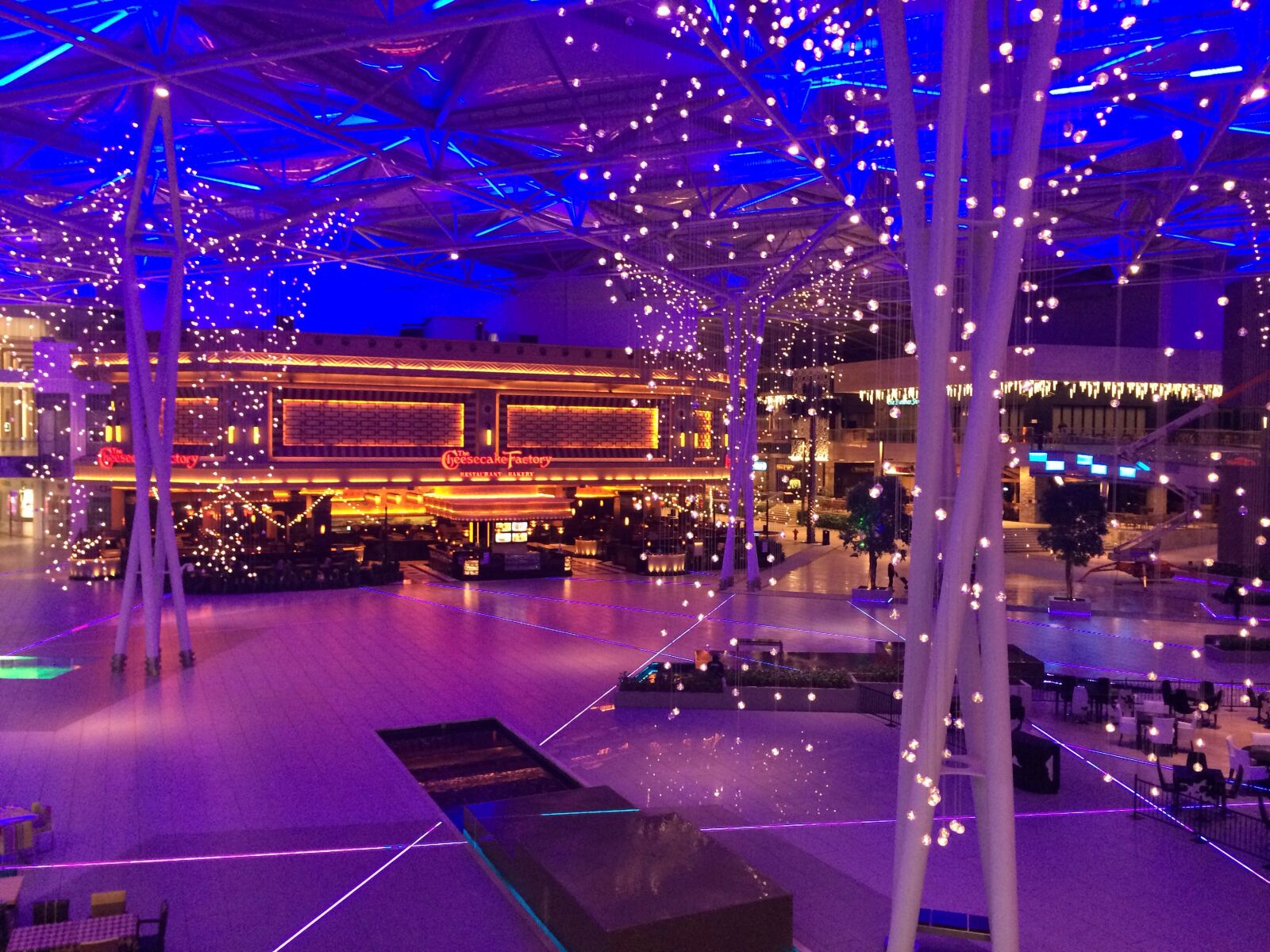 iPhone 5s back camera 4.12mm f/2.2 sample photo. Architecture, auditorium, blue, bright photography