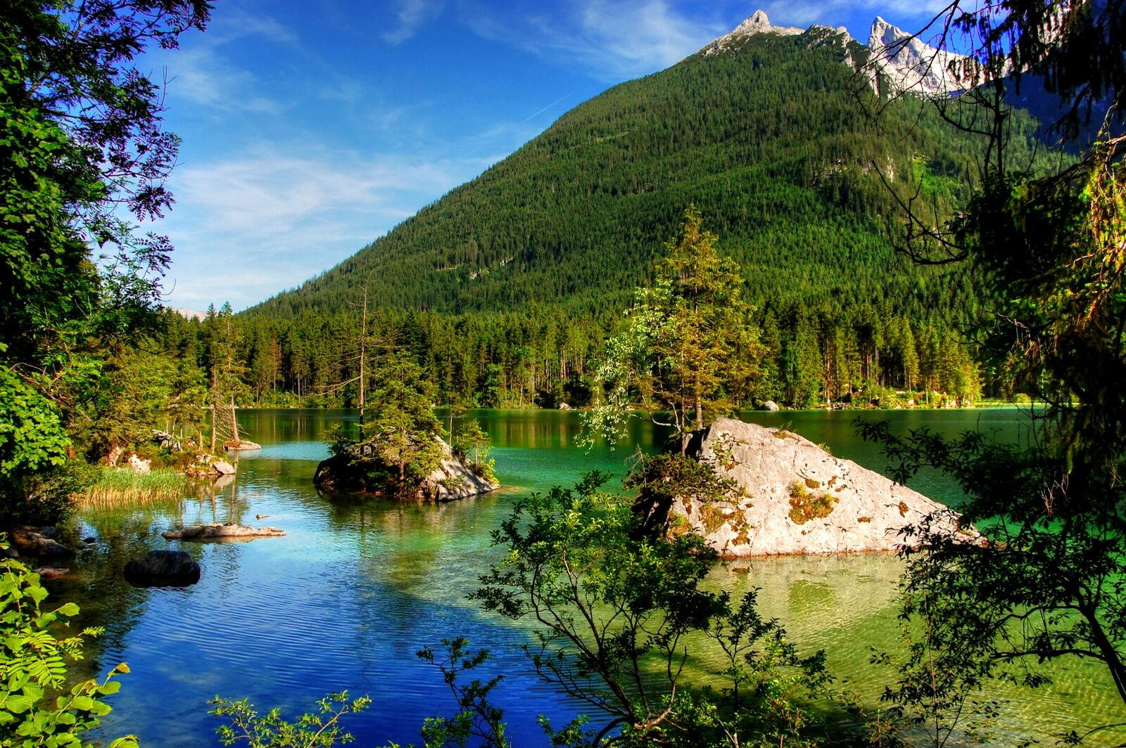 Nikon D40 sample photo. Hintersee, ramsau, bavaria photography